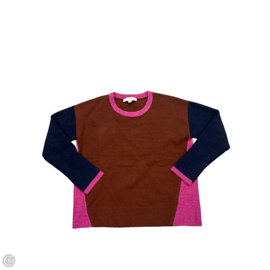 Sweater By Loft In Multi-colored, Size: M