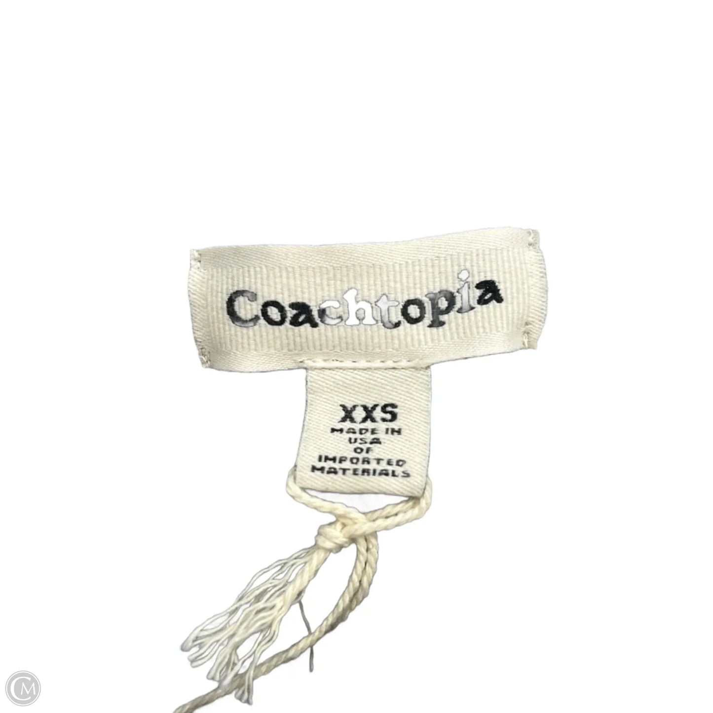 Pants Designer By Coach In Grey, Size: Xxs