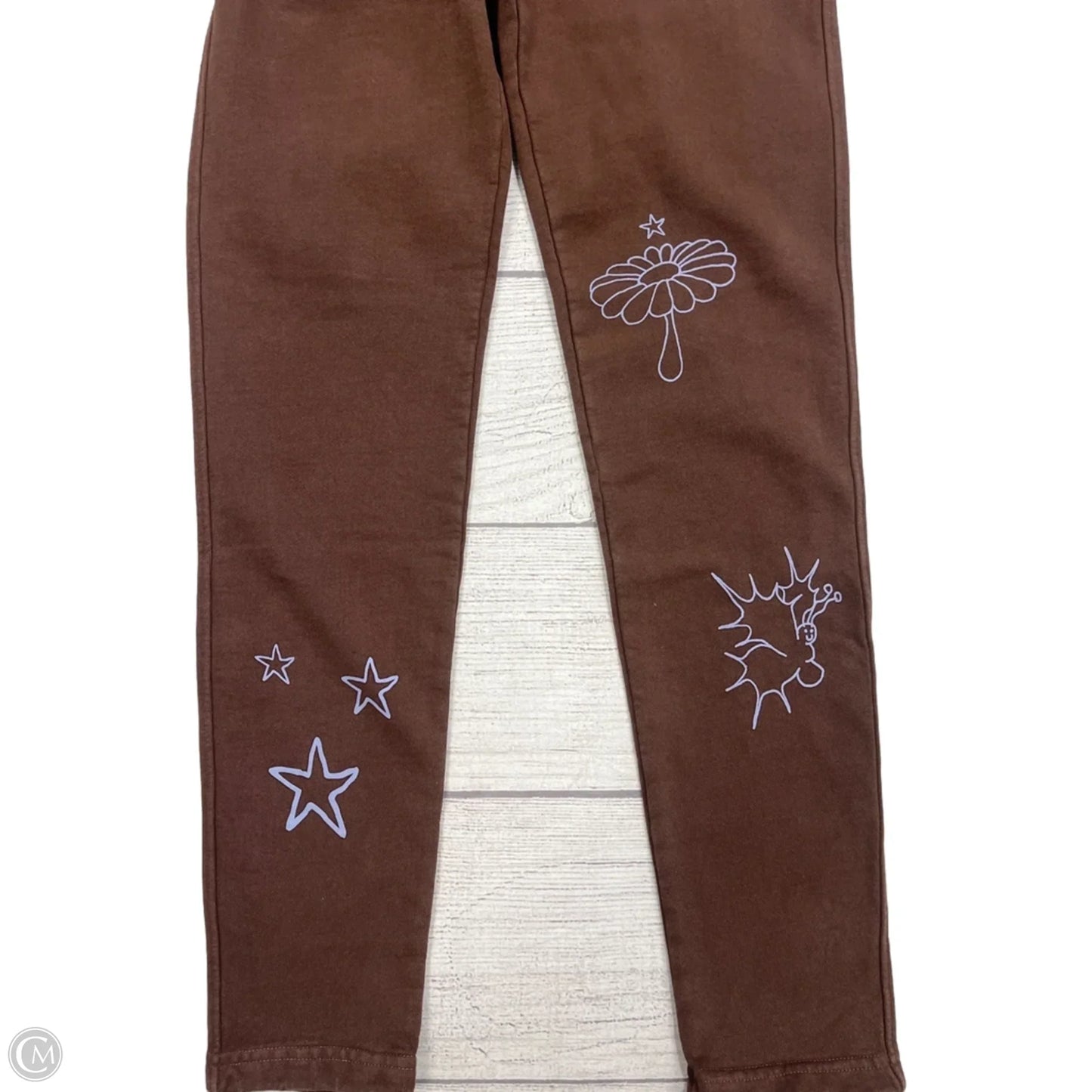 Pants Designer By Coach In Brown, Size: Xxs