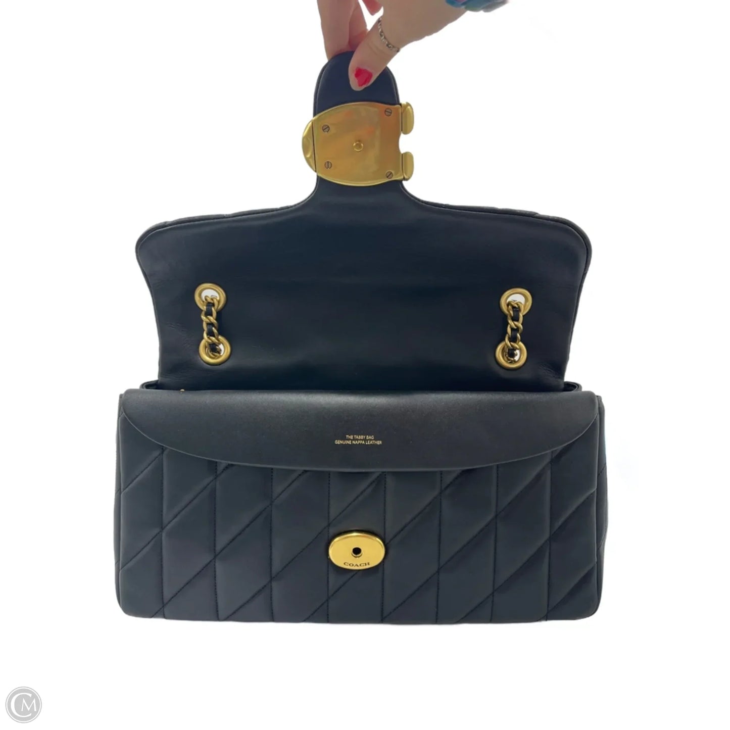 New! Tabby Quilted Shoulder Designer Handbag By Coach