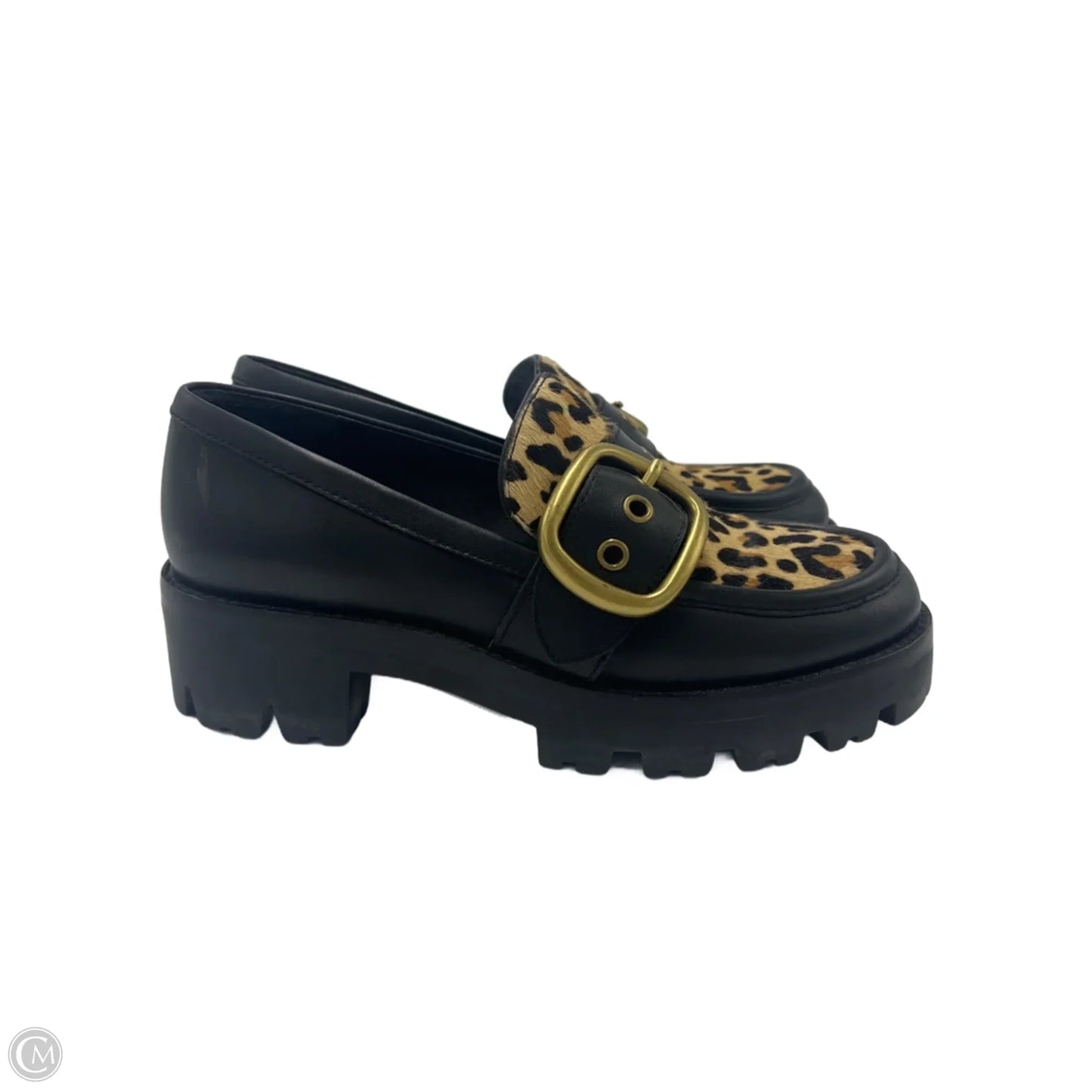Shoes Designer By Coach In Animal Print, Size: 6