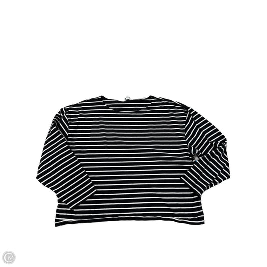 Top Long Sleeve By J. Crew In Striped Pattern, Size: 2x