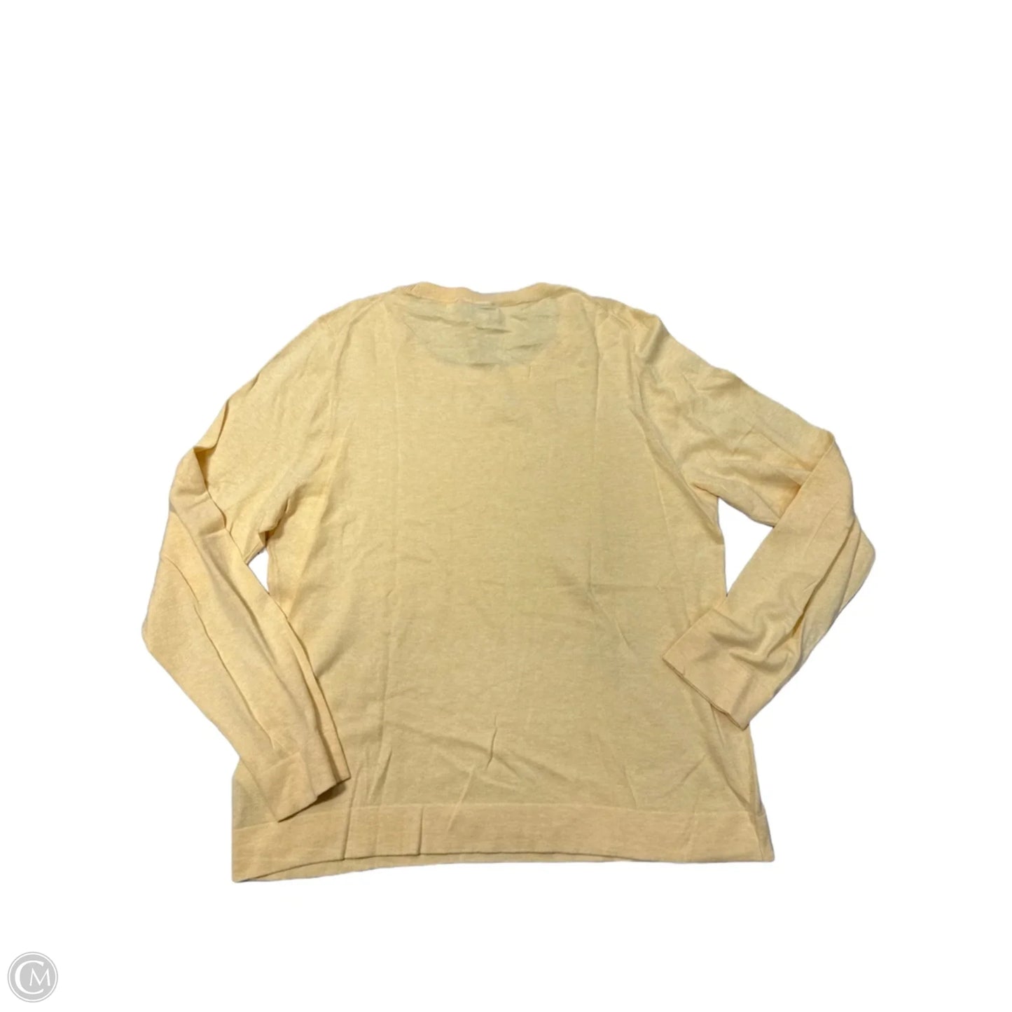 New! Sweater By J. Crew In Yellow, Size: Xxl