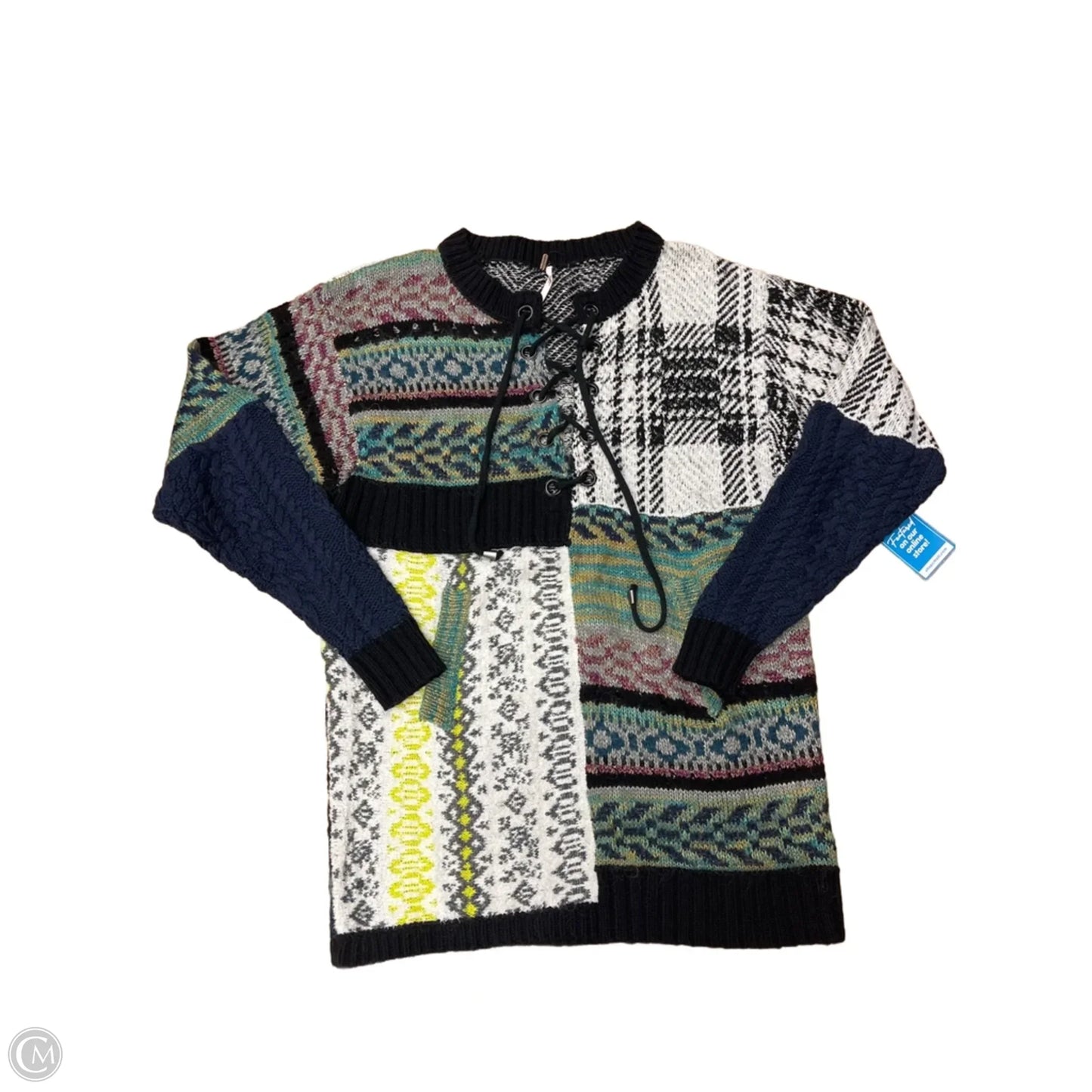 Sweater By Free People In Multi-colored, Size: Xs