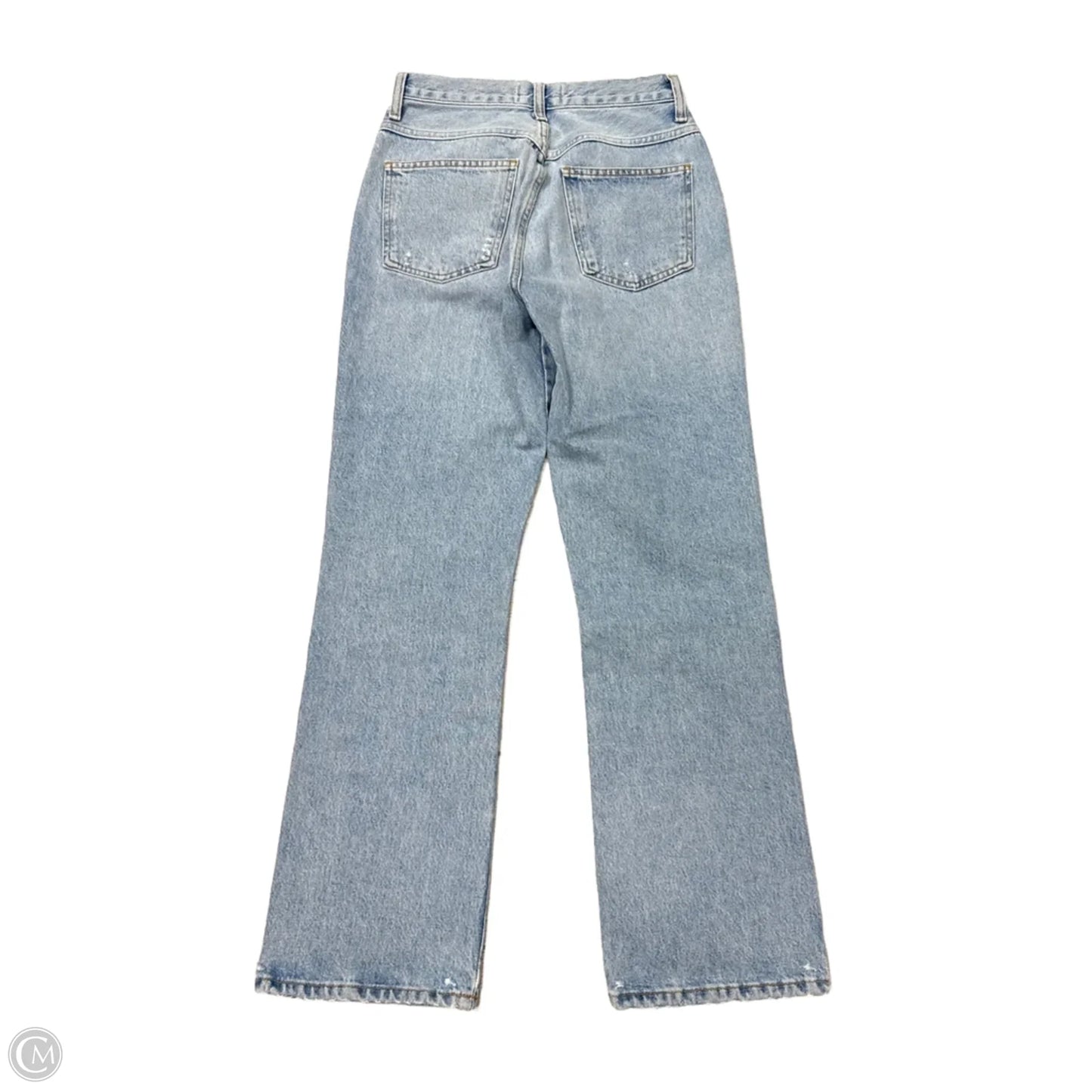 Jeans Straight By Agolde In Blue, Size: 2