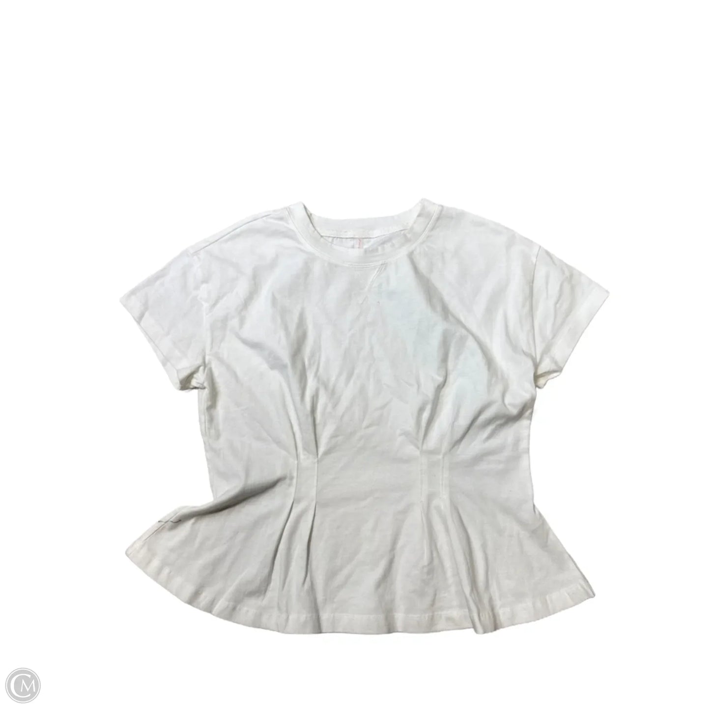 Top Short Sleeve By Free People In White, Size: S