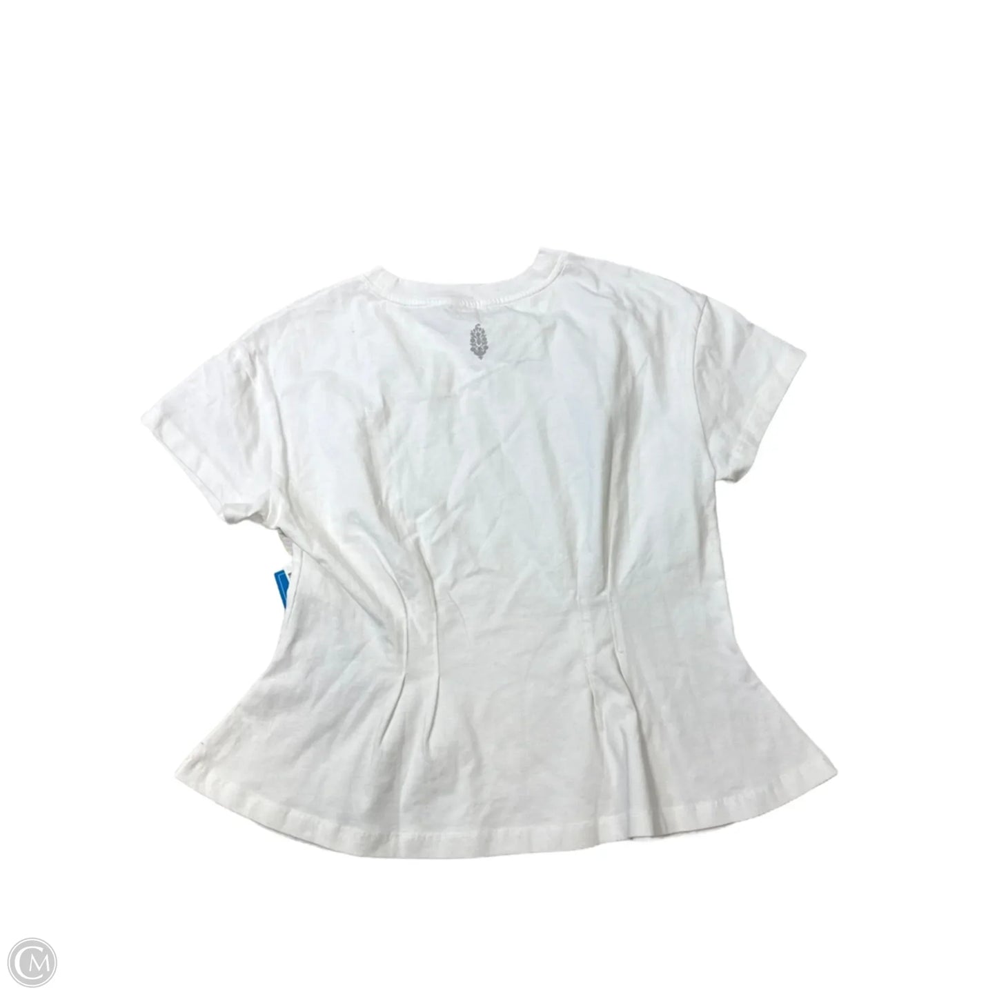 Top Short Sleeve By Free People In White, Size: S