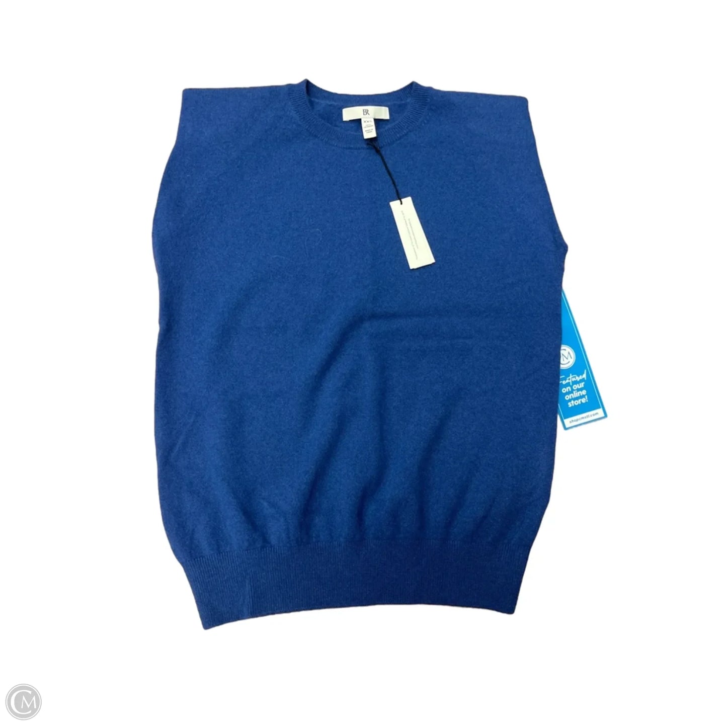 Sweater Short Sleeve By Banana Republic In Blue, Size: Xxs