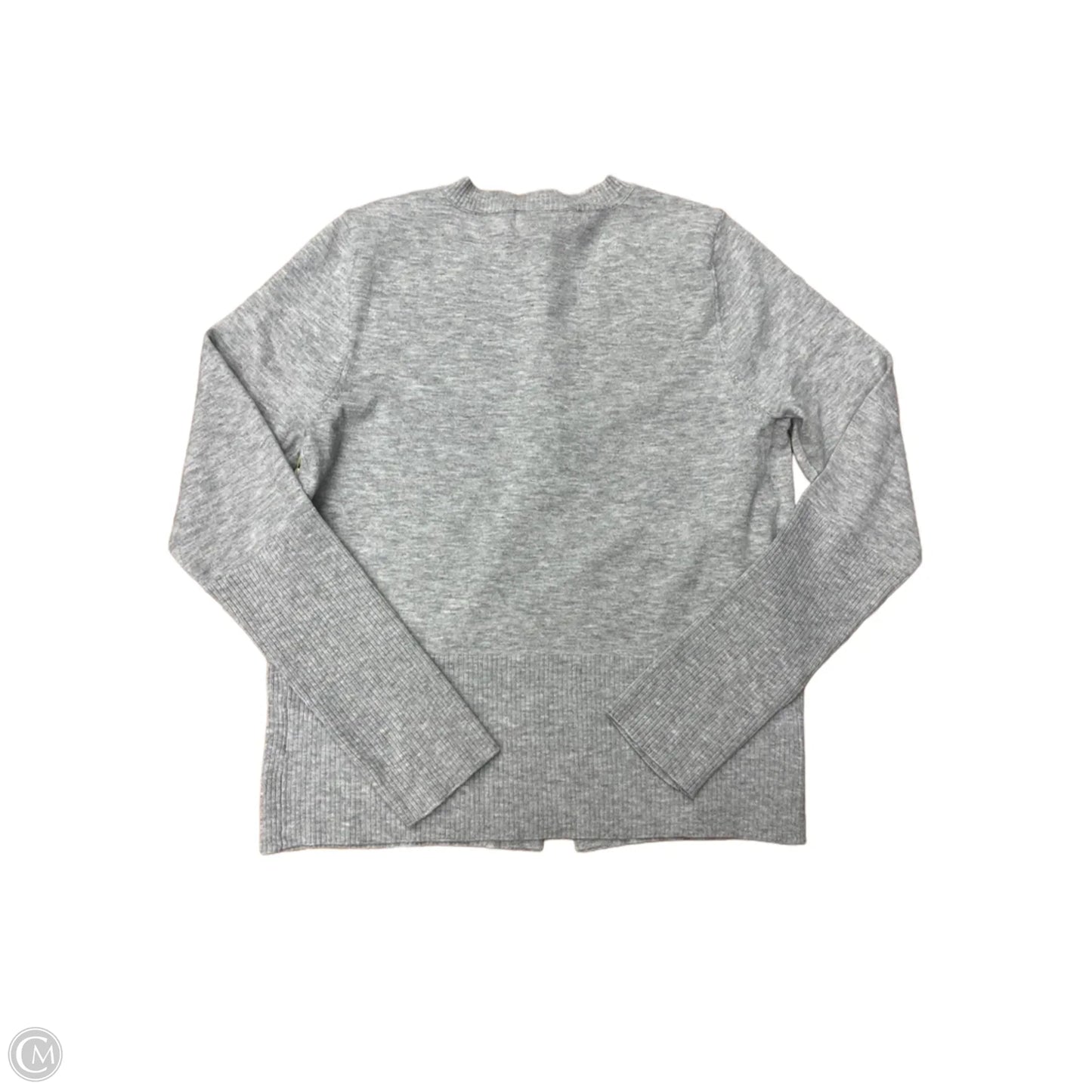 Sweater By Maeve In Grey & White, Size: S