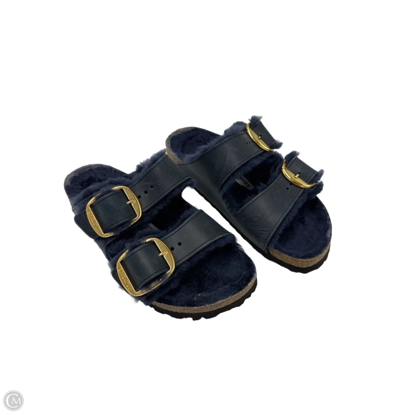 Shoes Designer By Birkenstock In Blue, Size: 7