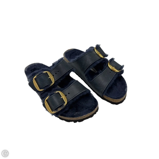 Shoes Designer By Birkenstock In Blue, Size: 7