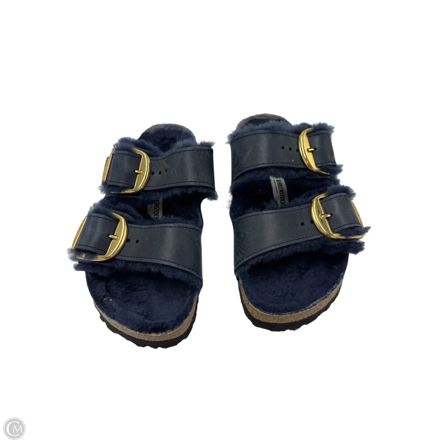 Shoes Designer By Birkenstock In Blue, Size: 7