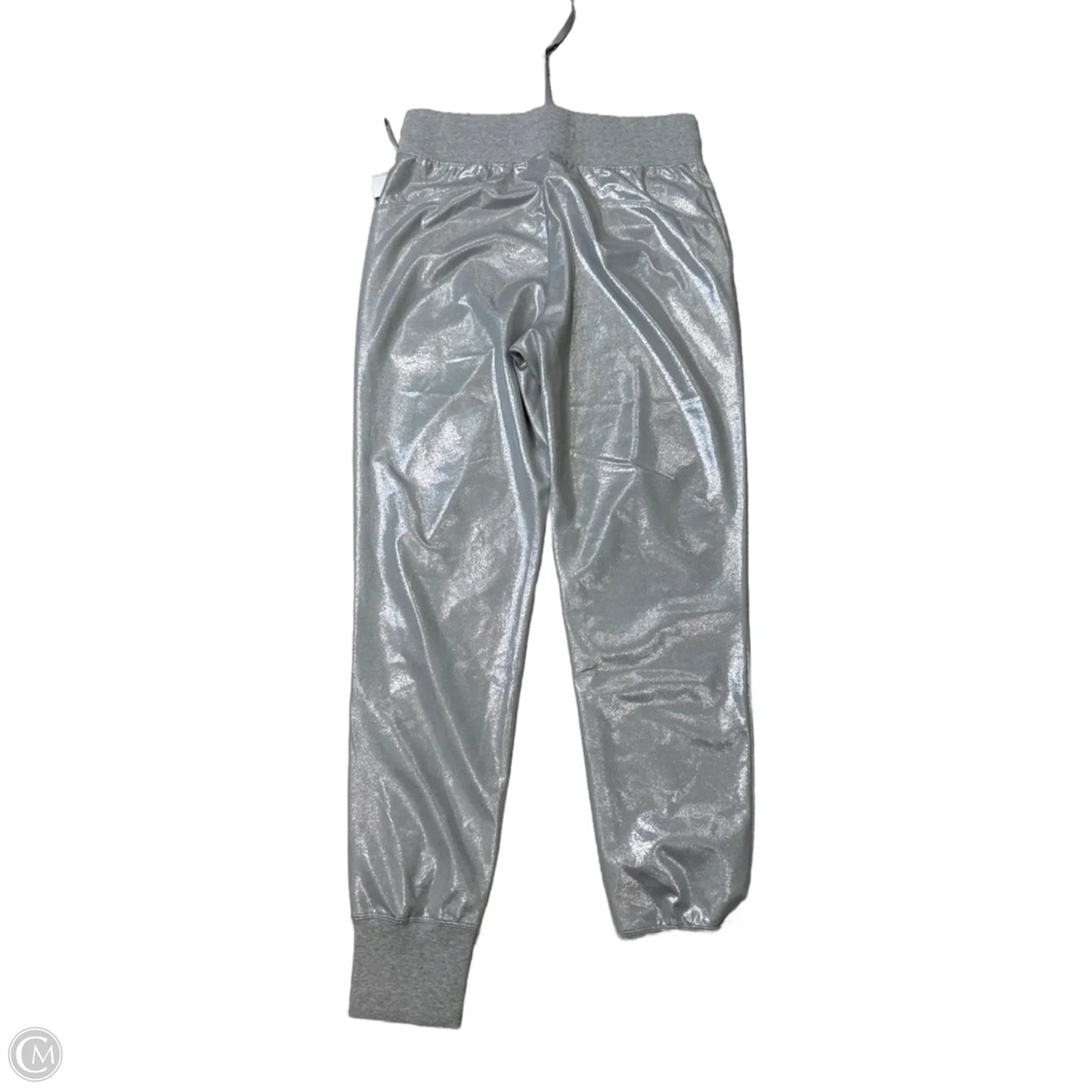 New! Pants Joggers By Lauren By Ralph Lauren In Silver, Size: S