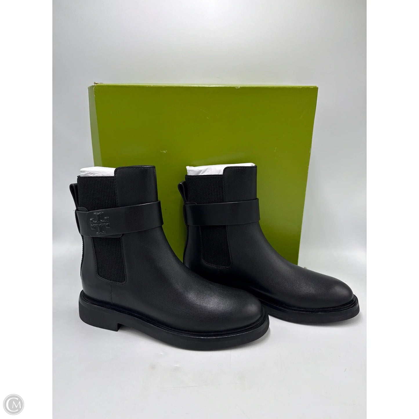 Boots Designer By Tory Burch In Black, Size: 5.5