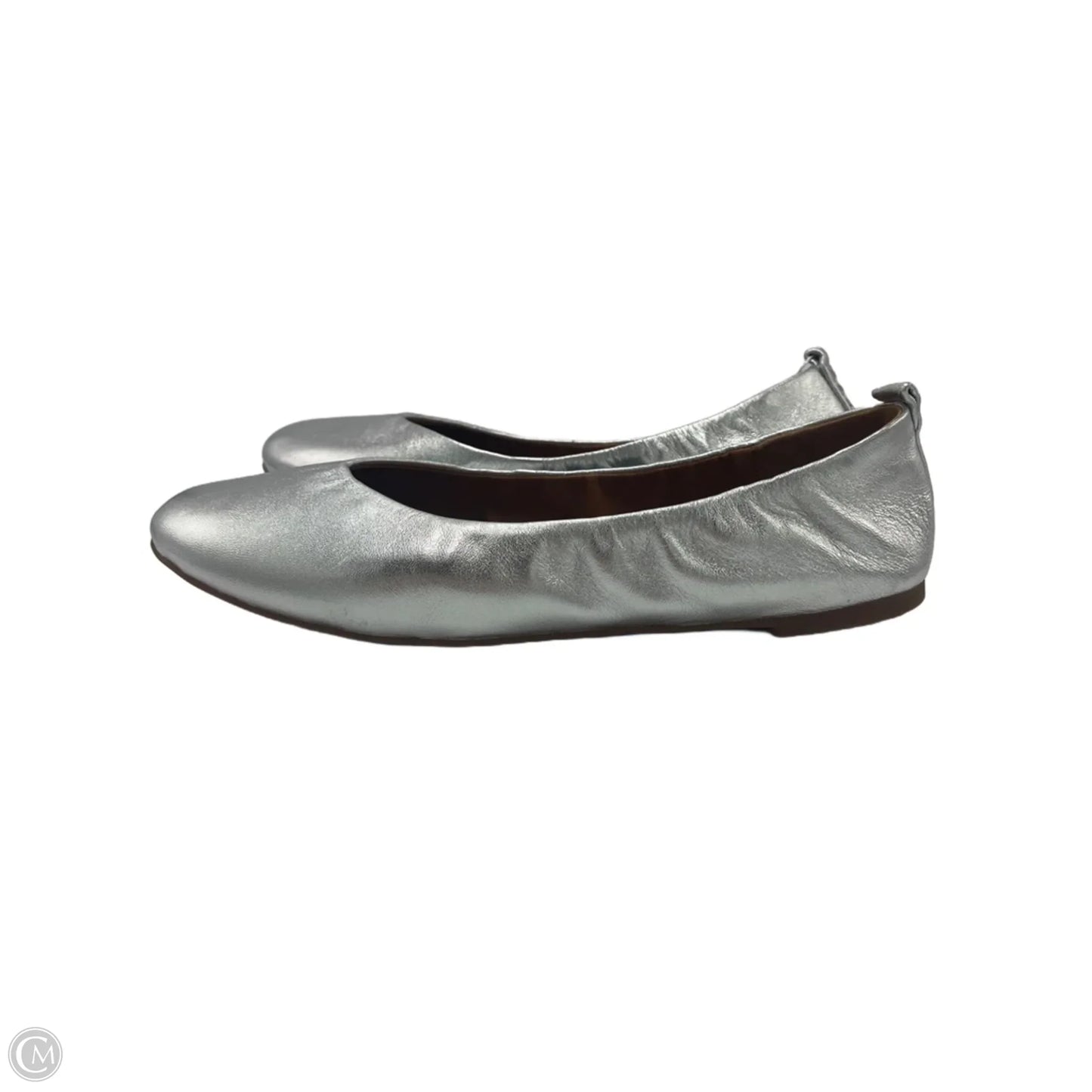 Shoes Flats By Lucky Brand In Silver, Size: 9