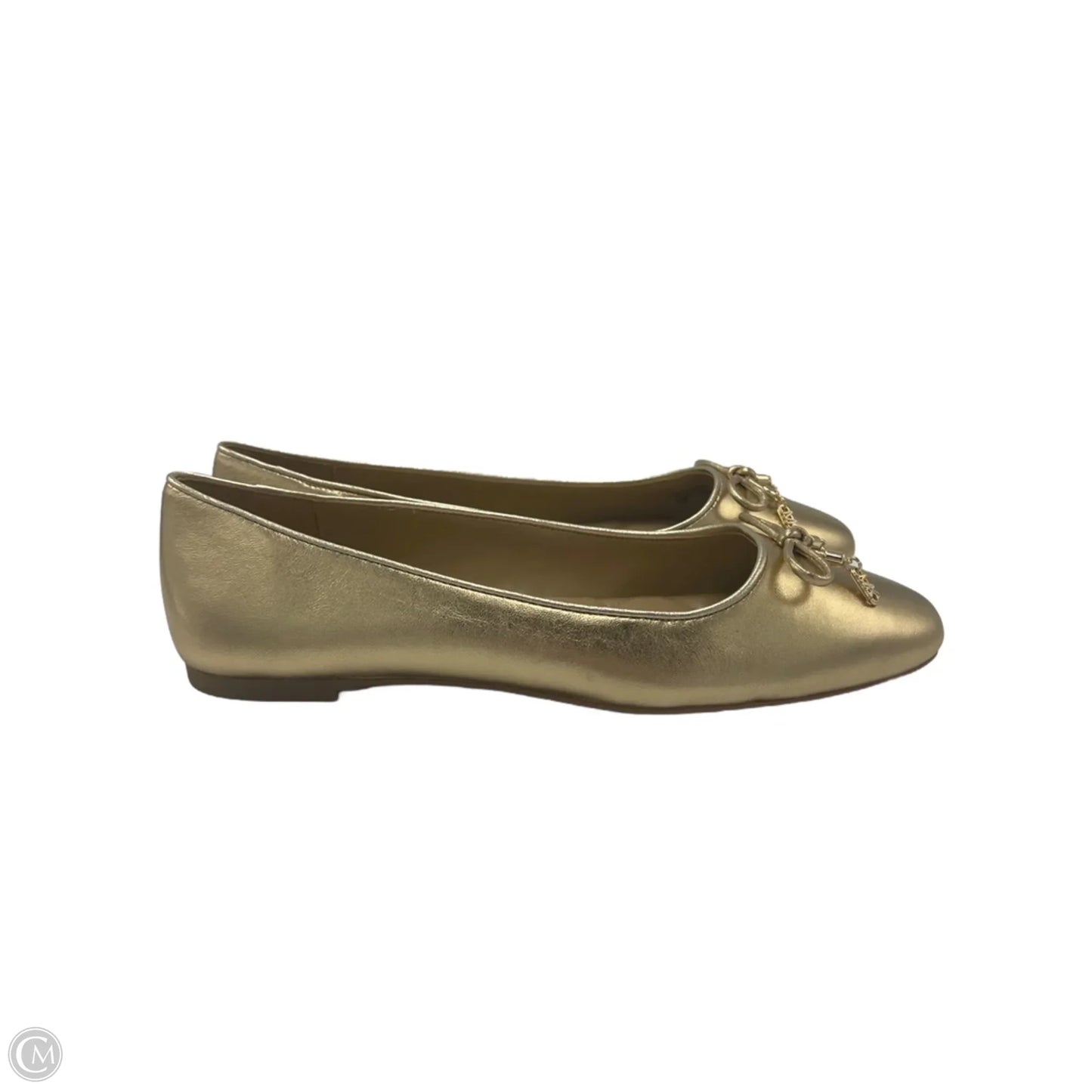 Shoes Designer By Michael Kors In Gold, Size: 8.5