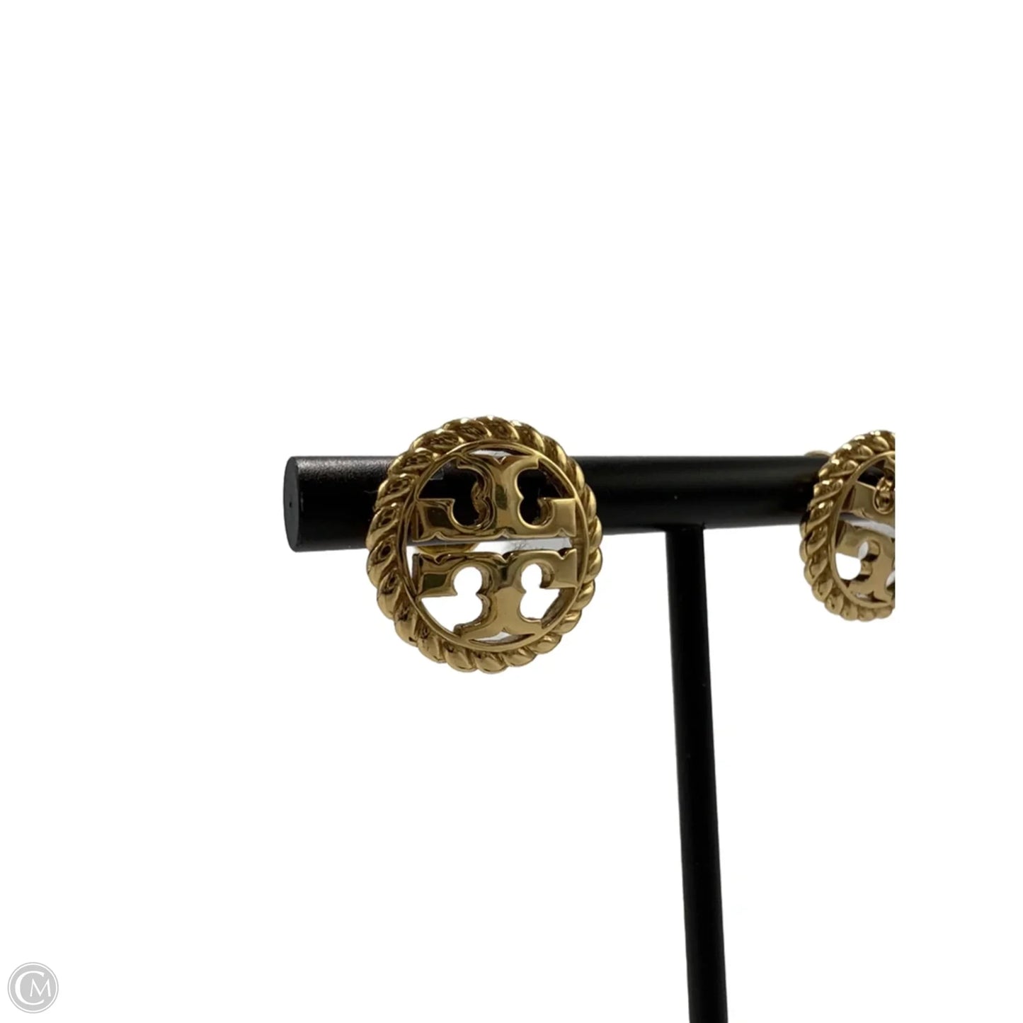 Tory Burch Designer Stuff Logo Earrings