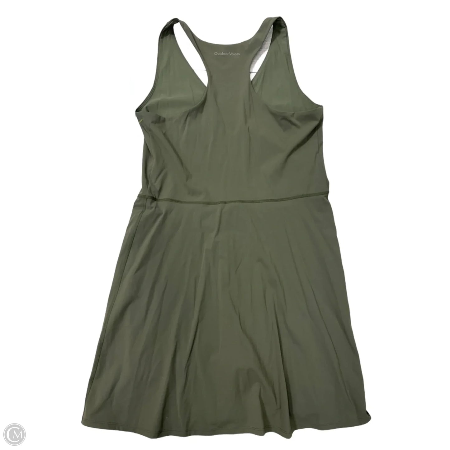 Athletic Dress By Outdoor Voices In Green, Size: Xxl
