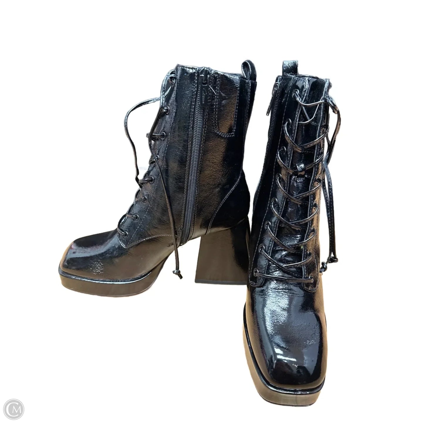 Boots Ankle Heels By Sam Edelman In Black, Size: 8.5