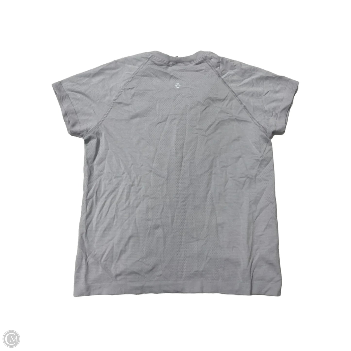 Athletic Top Short Sleeve By Lululemon In Purple, Size: 10