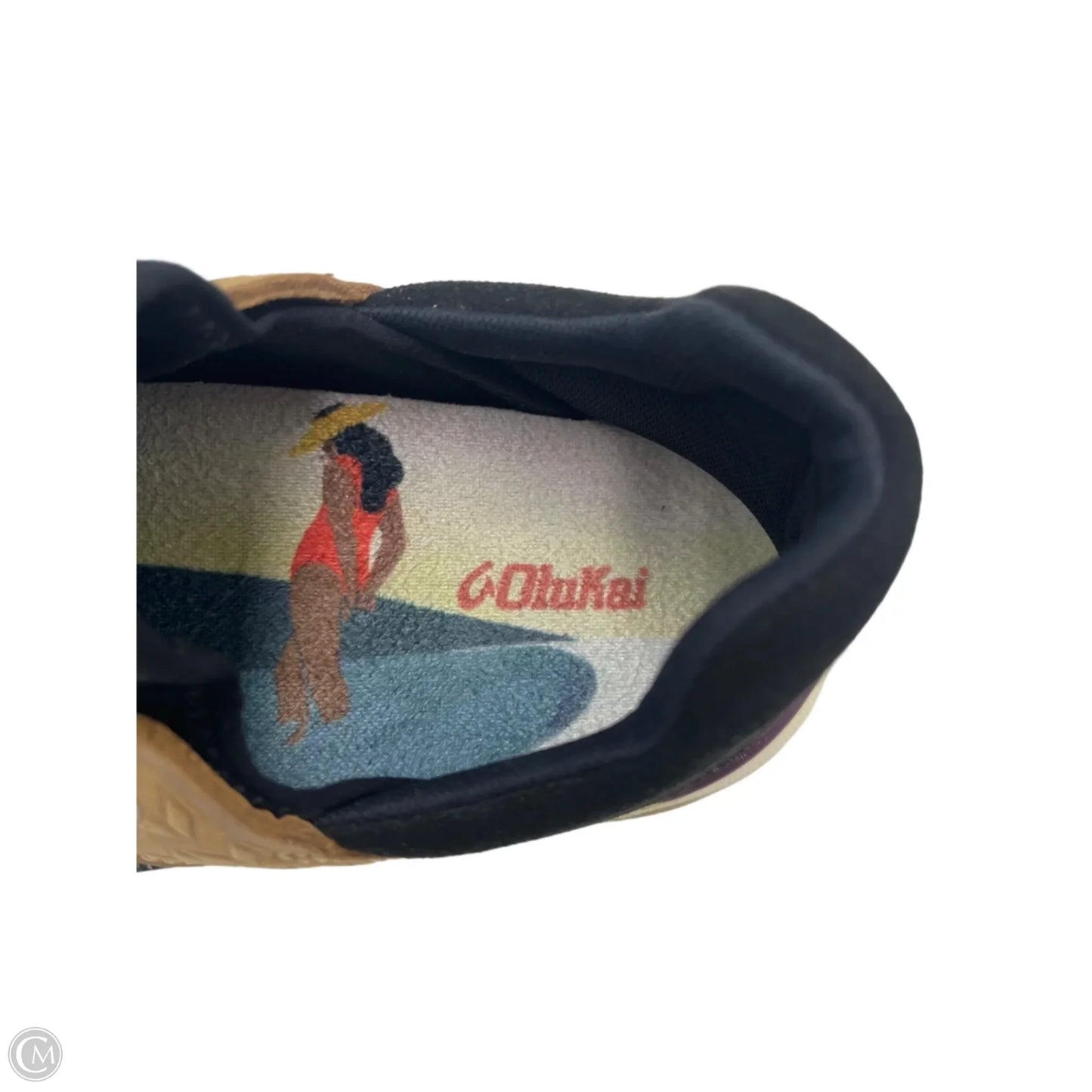 Shoes Athletic By Olukai In Black & Purple, Size: 7.5