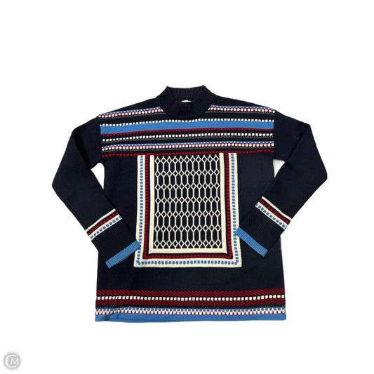 Sweater Designer By Tory Burch In Nautical Print, Size: S