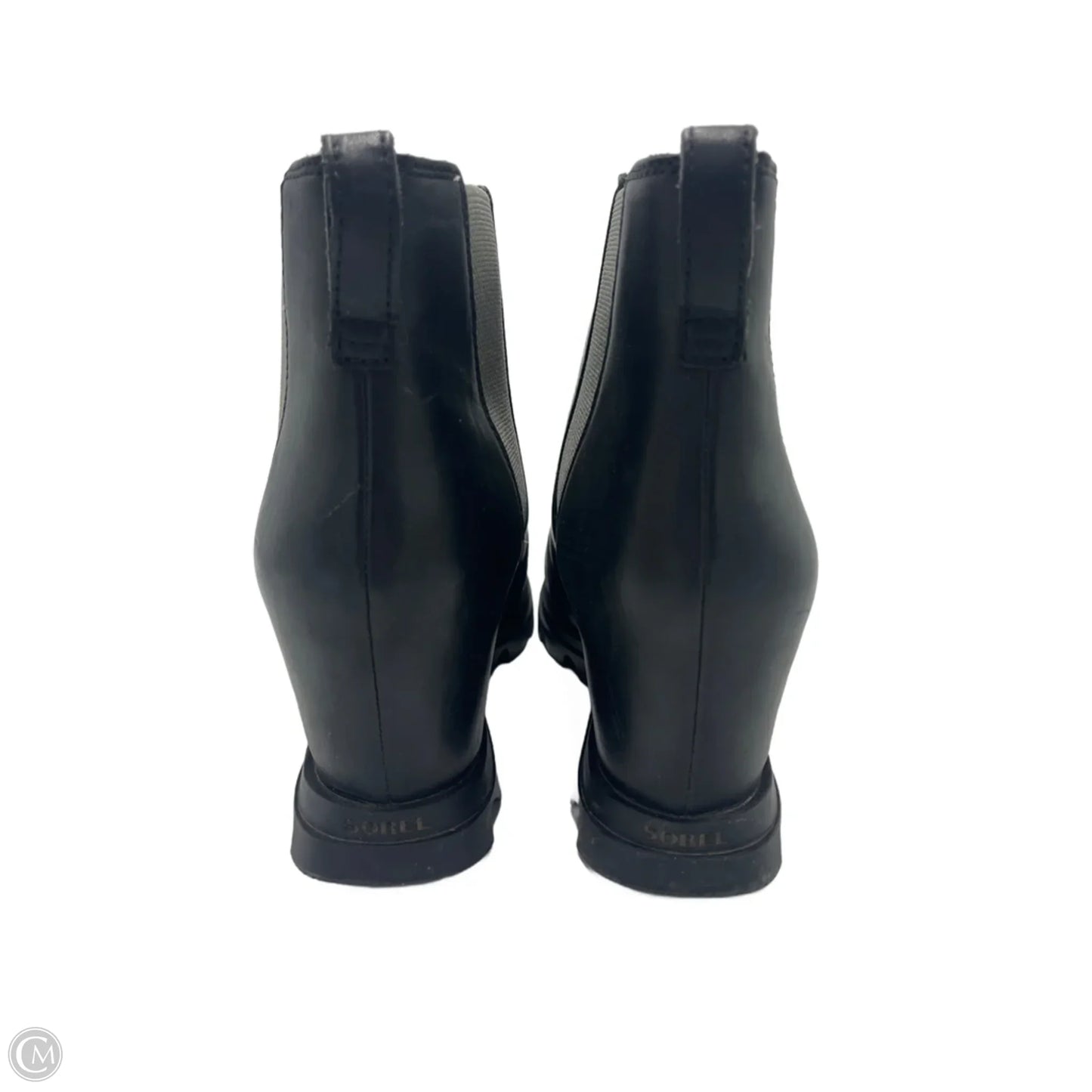 Boots Ankle Heels By Sorel In Black, Size: 11