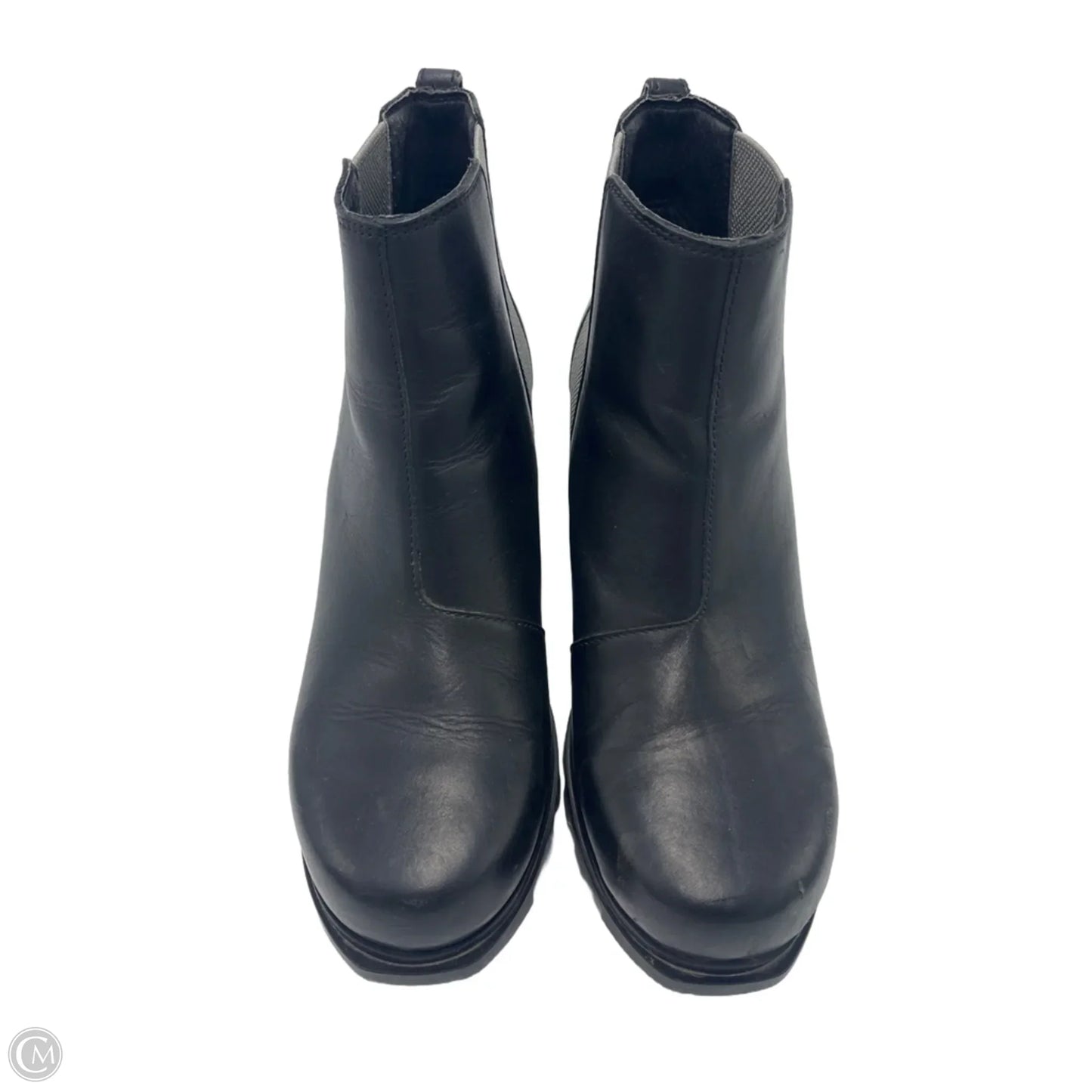 Boots Ankle Heels By Sorel In Black, Size: 11