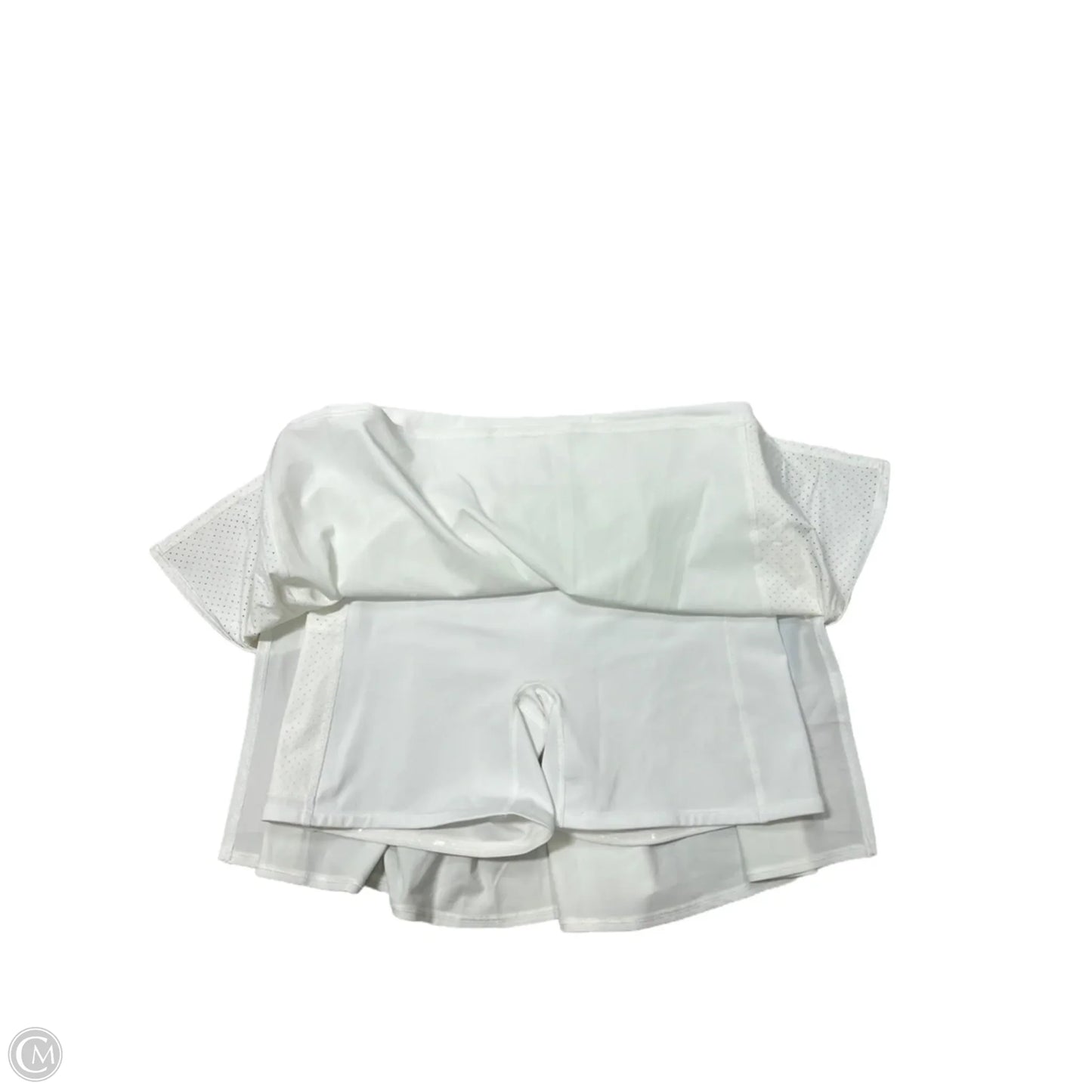 Athletic Skort By Spanx In White, Size: Xl