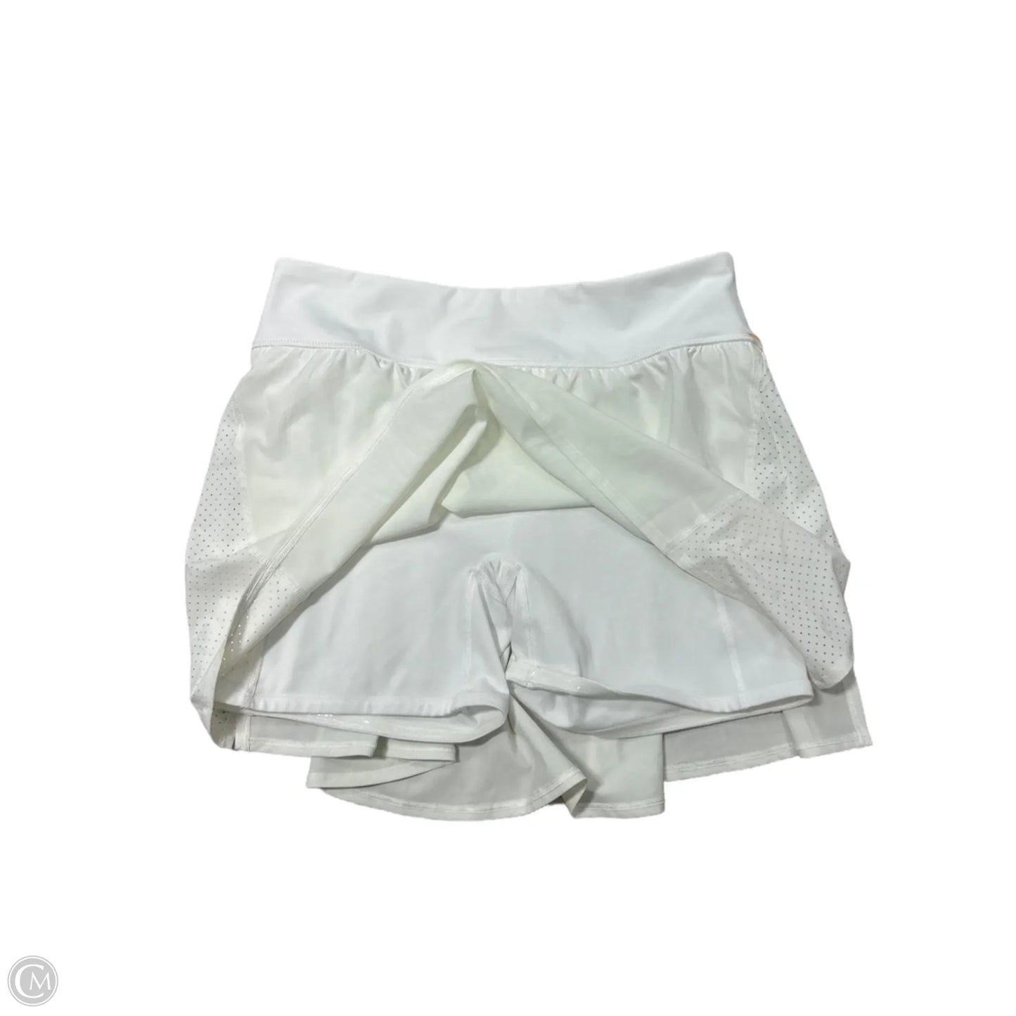 Athletic Skort By Spanx In White, Size: L