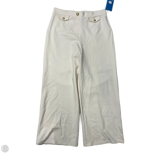 New! Pants Designer By Michael Kors In Cream, Size: M