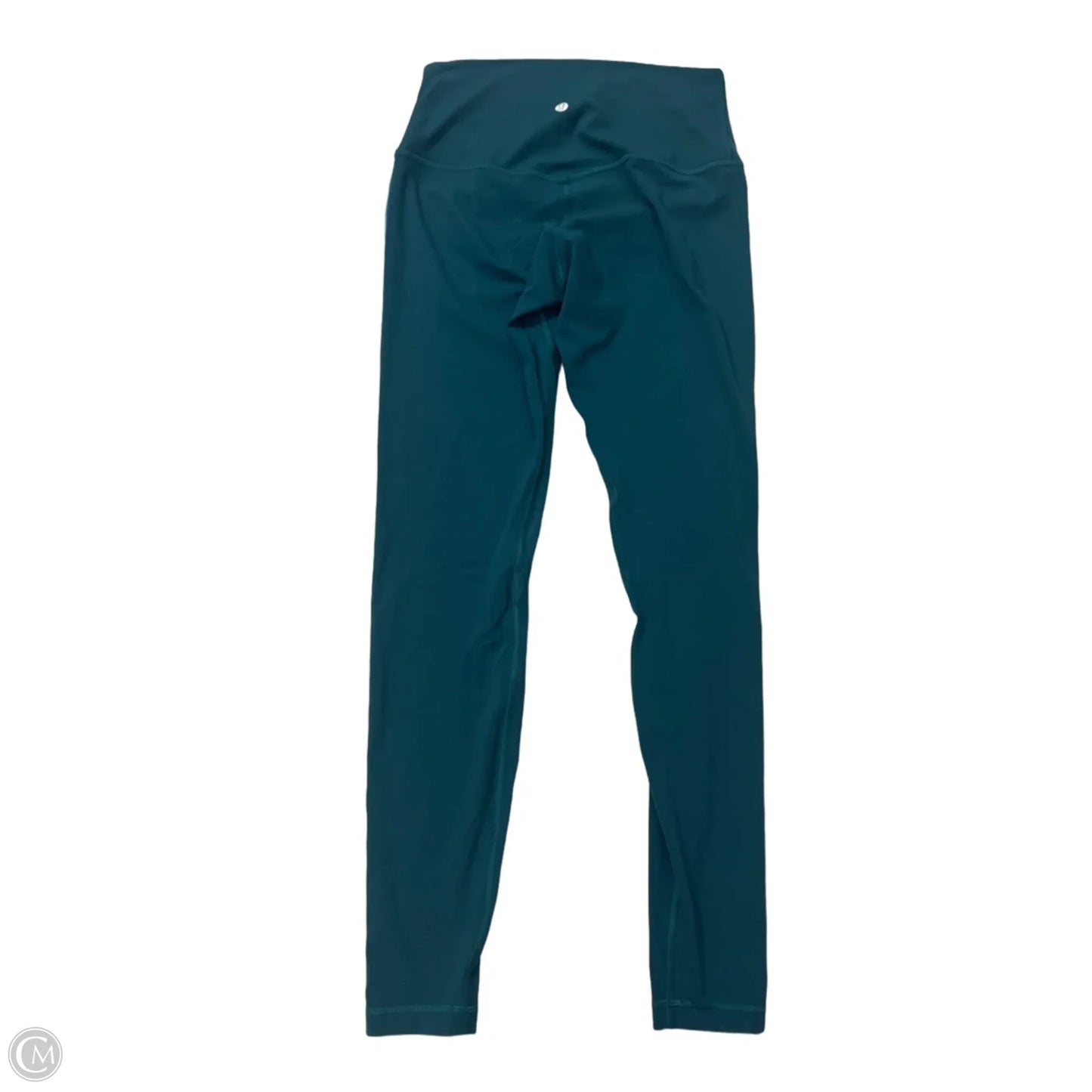 Athletic Leggings By Lululemon In Teal, Size: M