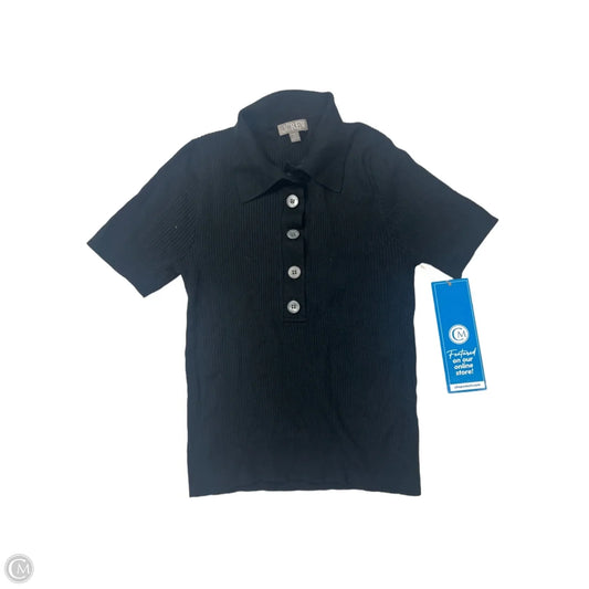 Top Short Sleeve By J. Crew In Black, Size: M