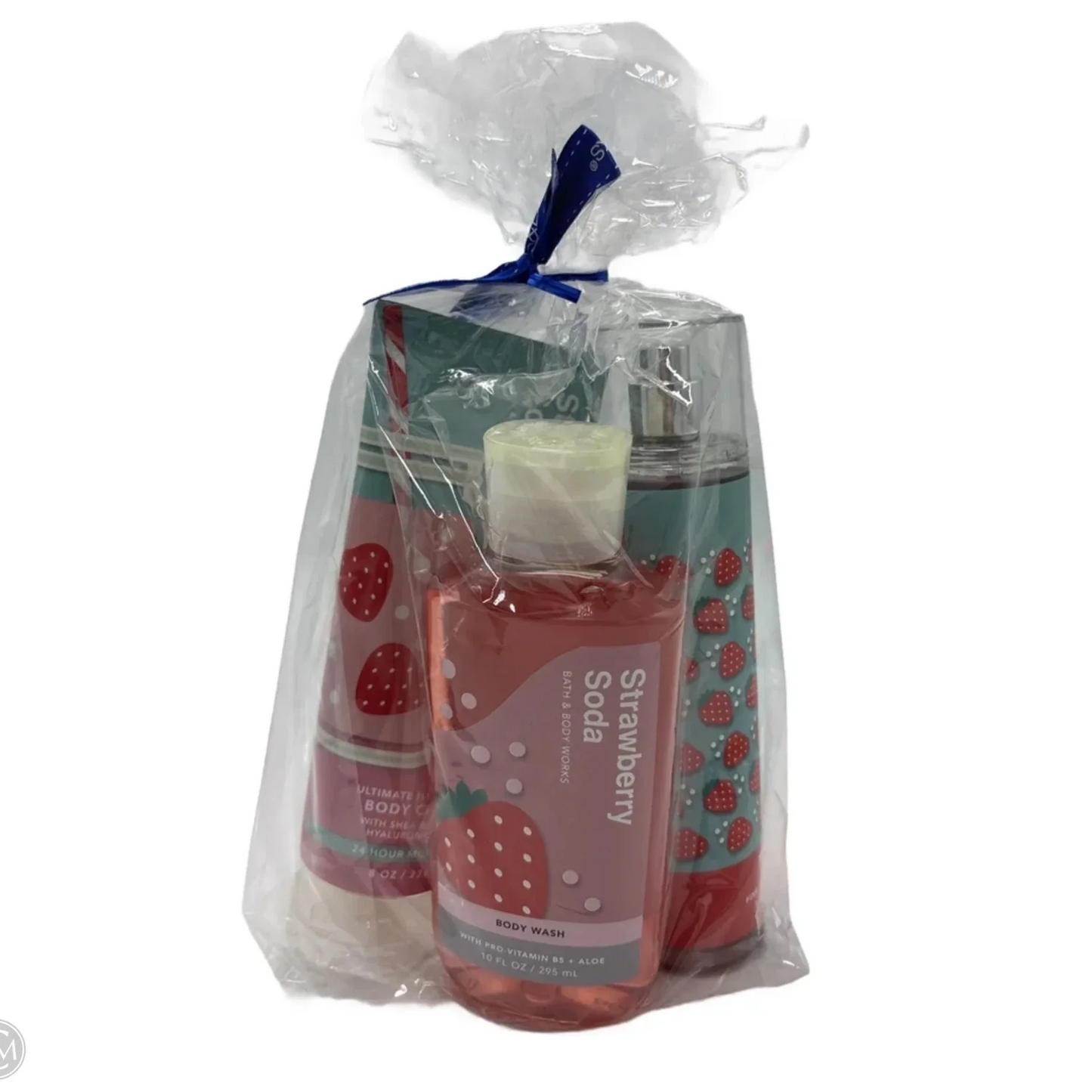New! Strawberry Soda 3pc. Fragrance Set By Bath And Body Works