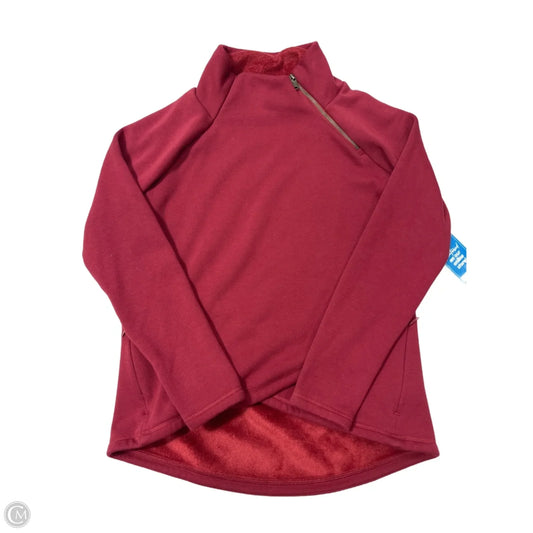 Athletic Sweatshirt Crewneck By Athleta In Red, Size: S
