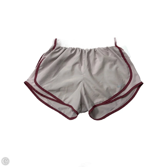 Athletic Shorts By Nike Apparel In Mauve, Size: M