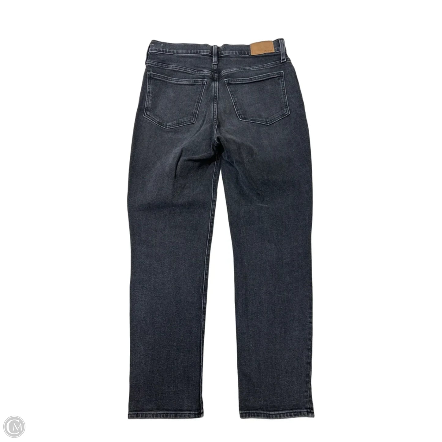 Jeans Straight By Madewell In Black, Size: 6