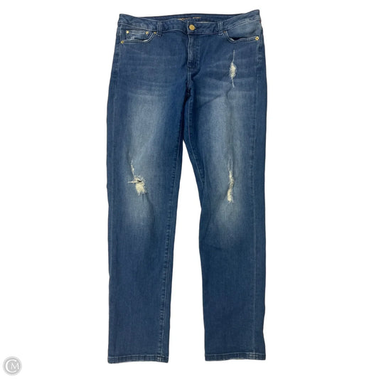 Jeans Designer By Michael Kors In Blue, Size: 10