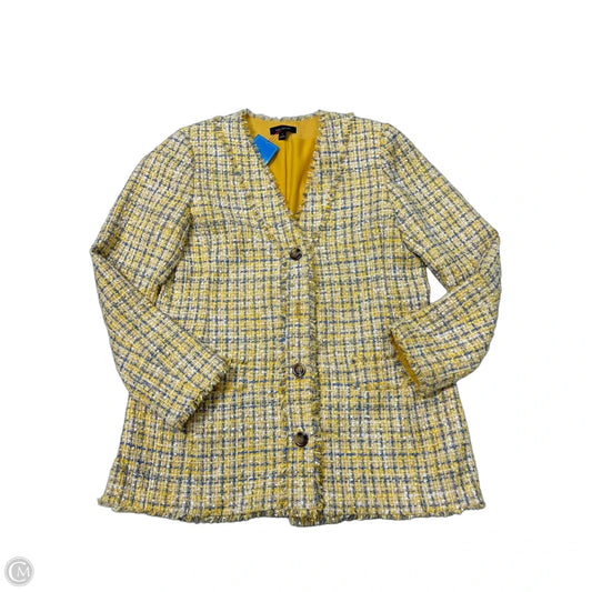 Blazer By Ann Taylor In Yellow, Size: M