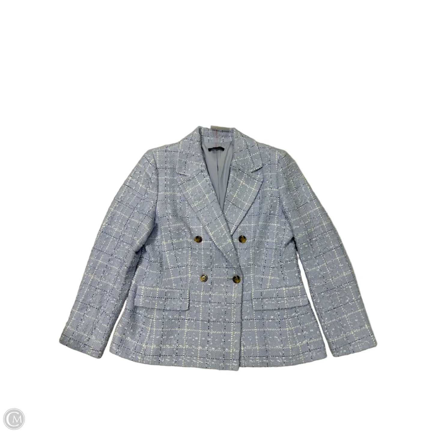 Blazer By Ann Taylor In Purple, Size: L