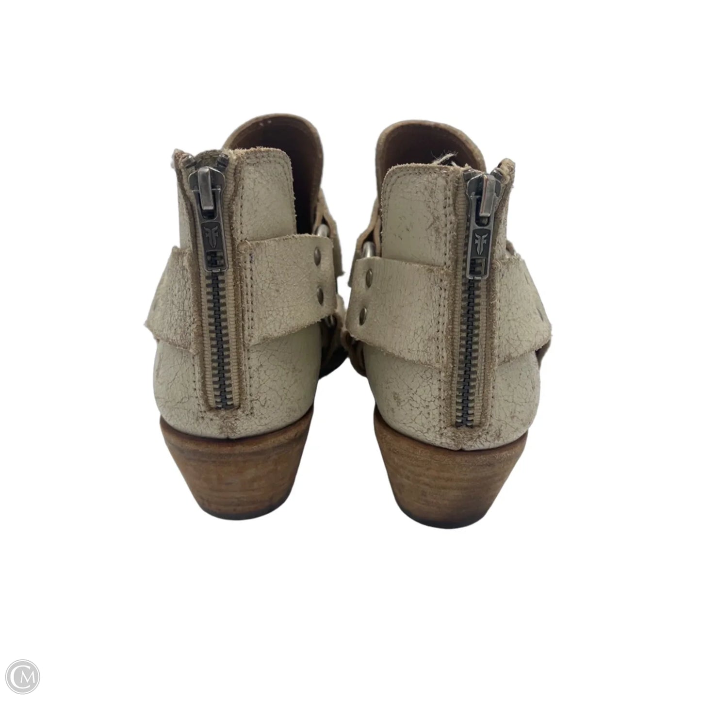 Shoes Designer By Frye In White, Size: 8