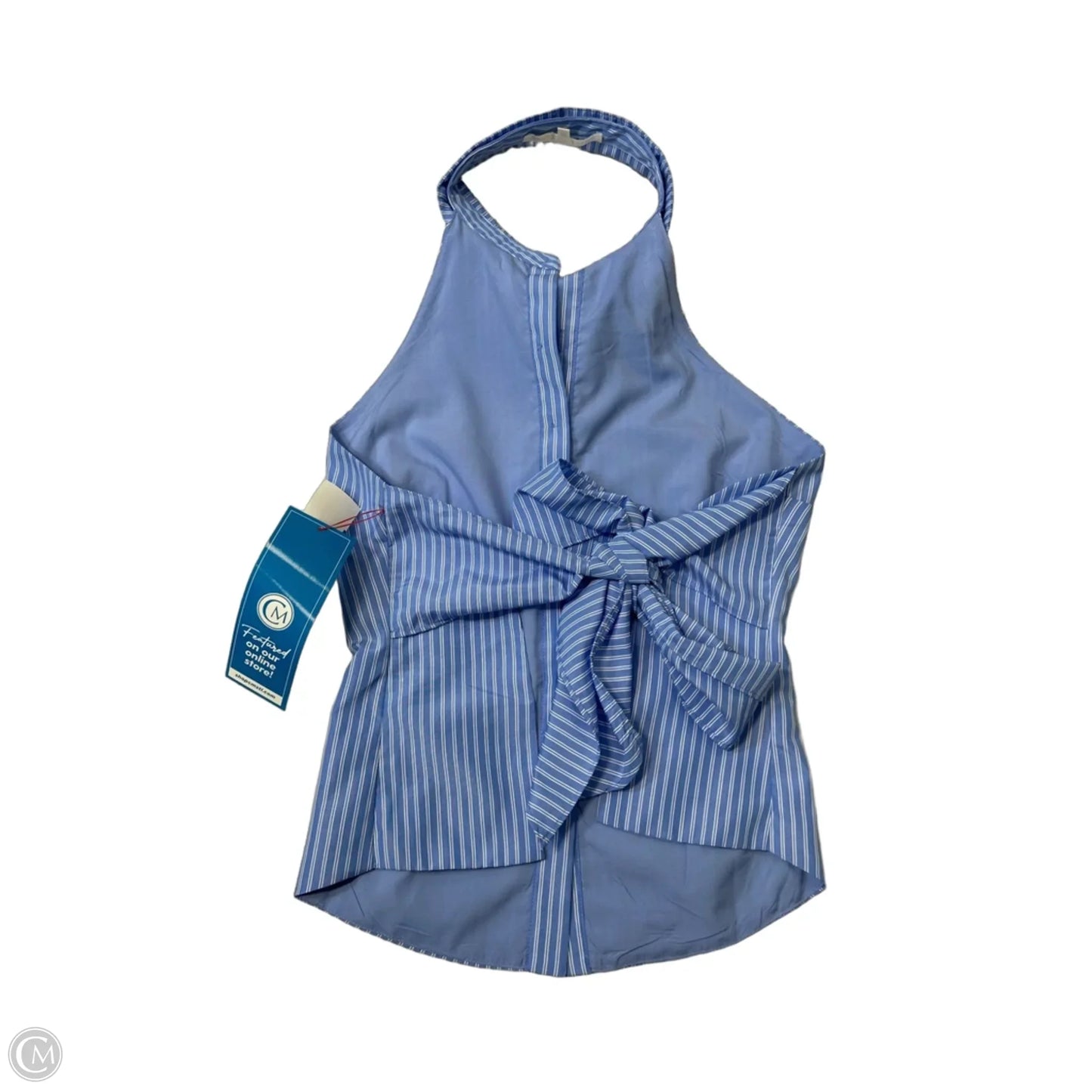 Top Sleeveless By More to Come In Blue, Size: M