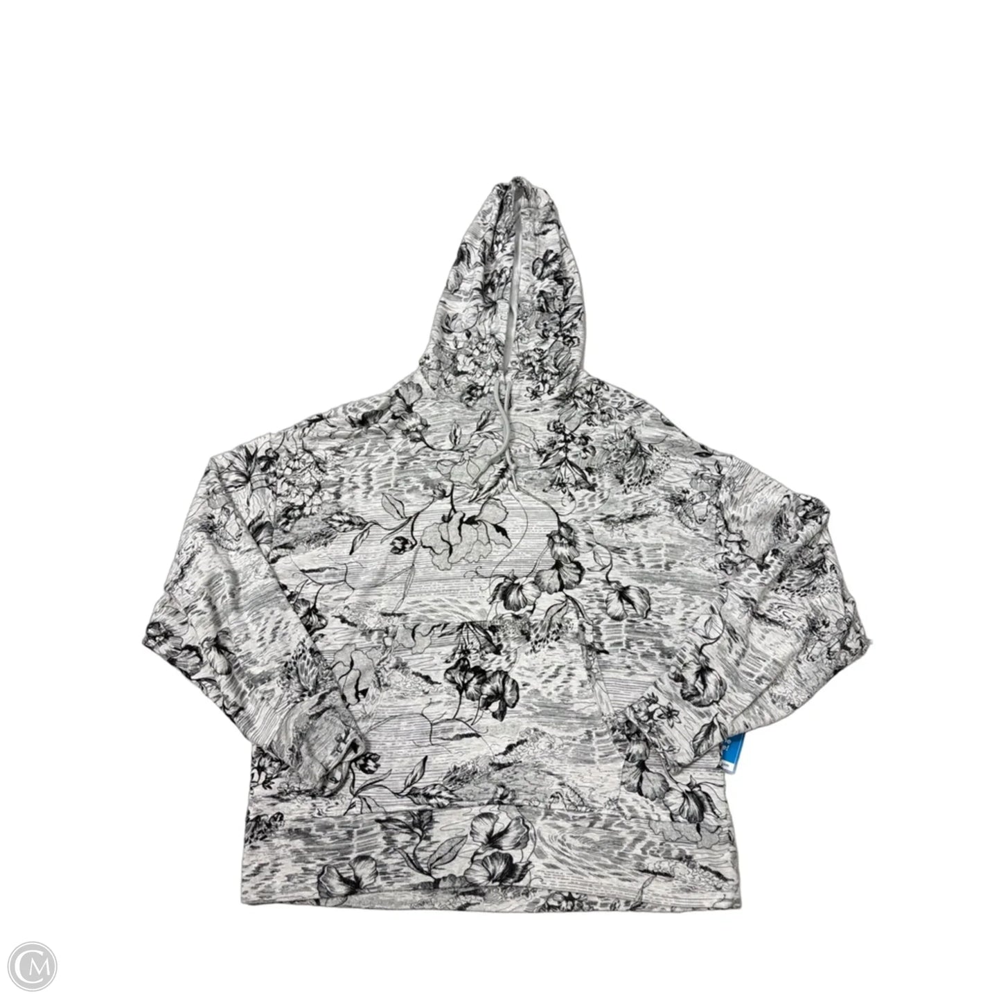 Athletic Sweatshirt Hoodie By Athleta In Floral Print, Size: Xl