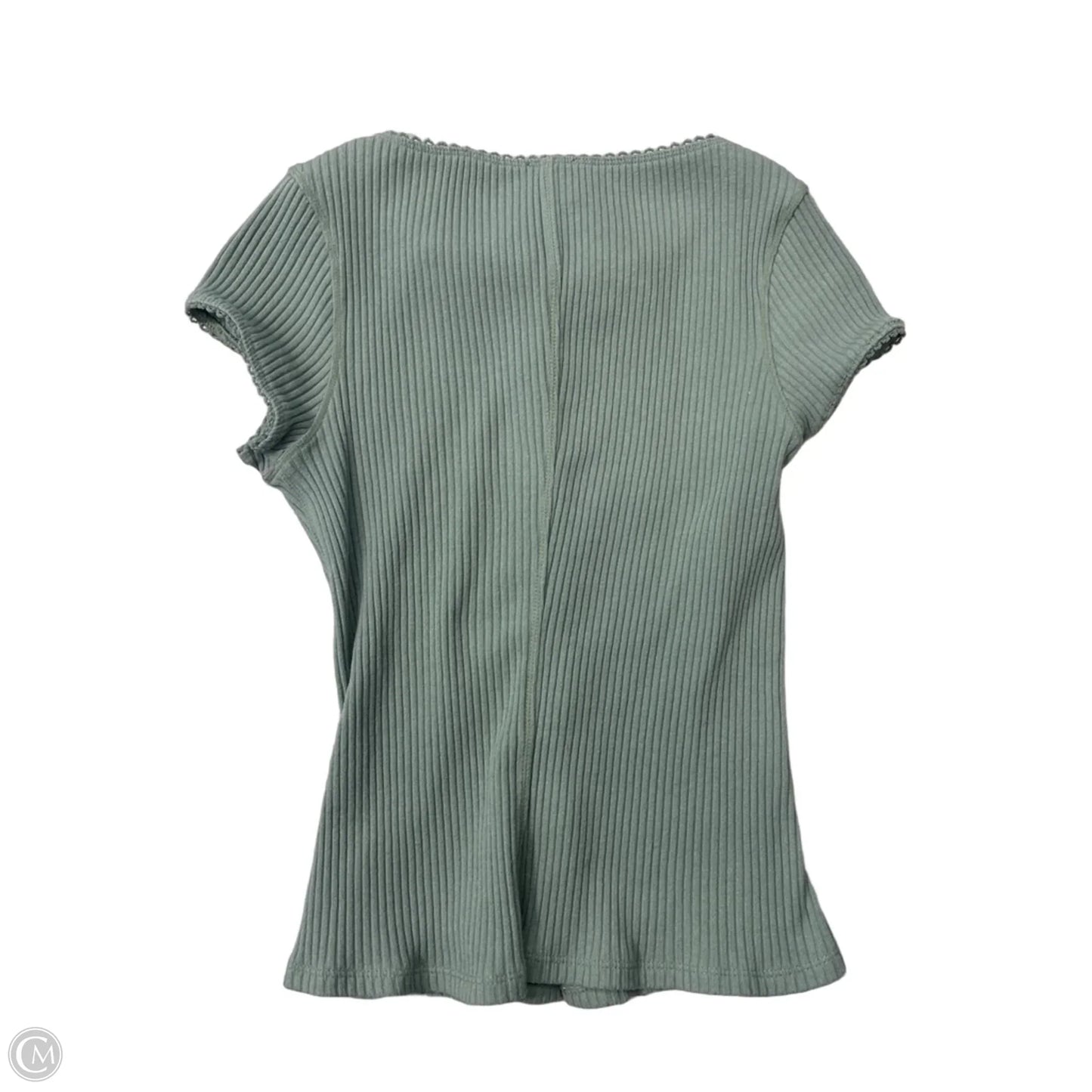 Top Short Sleeve By Free People In Green, Size: Xs