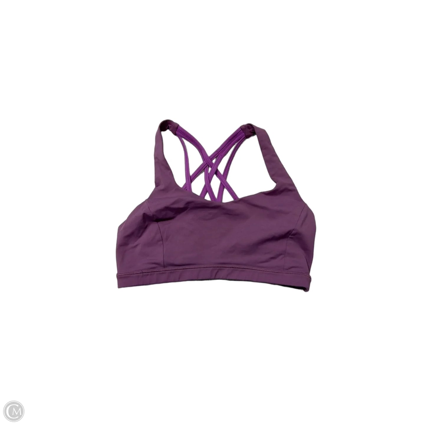 Athletic Bra By Lululemon In Purple, Size: M