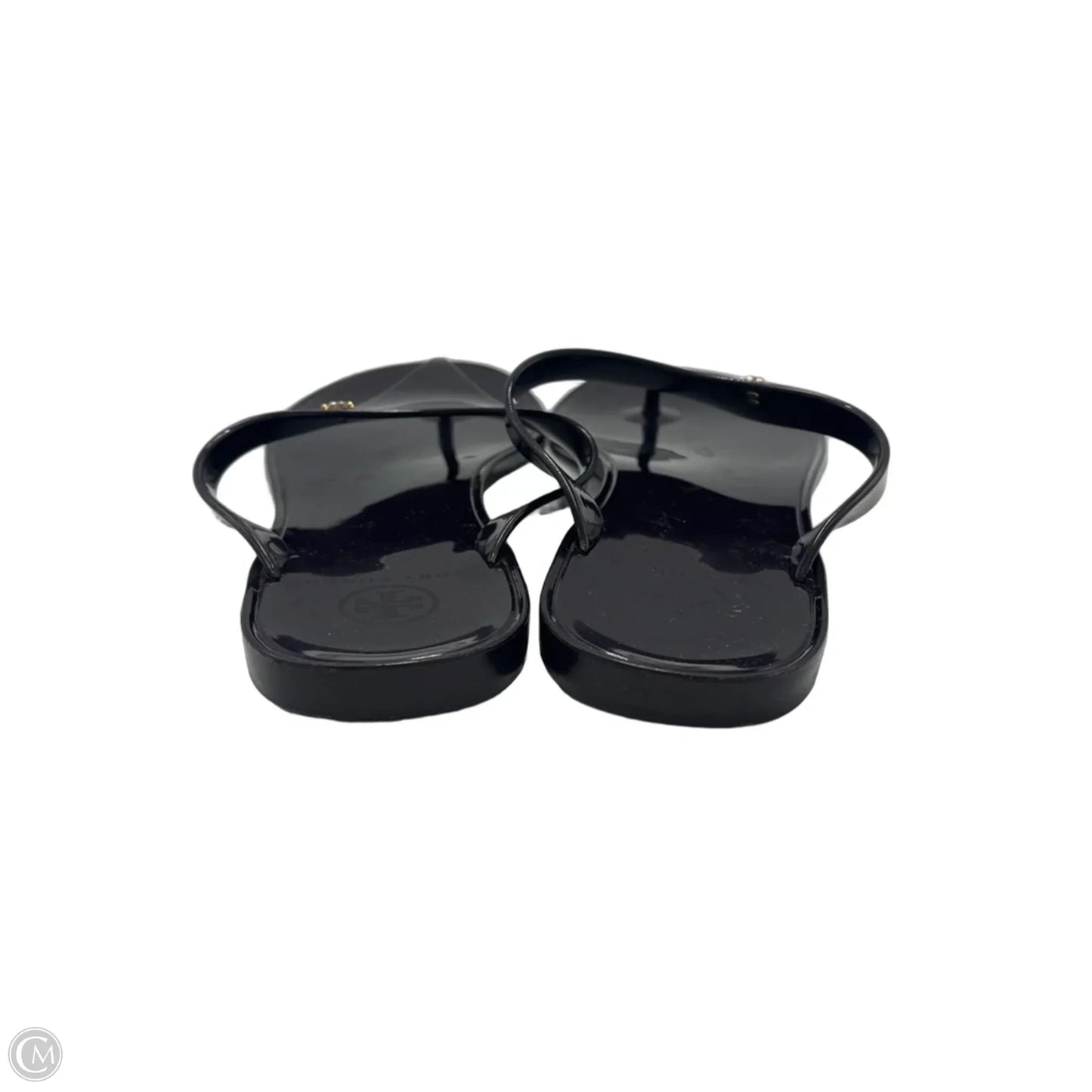 Sandals Designer By Tory Burch In Deep Maroon, Size: 8
