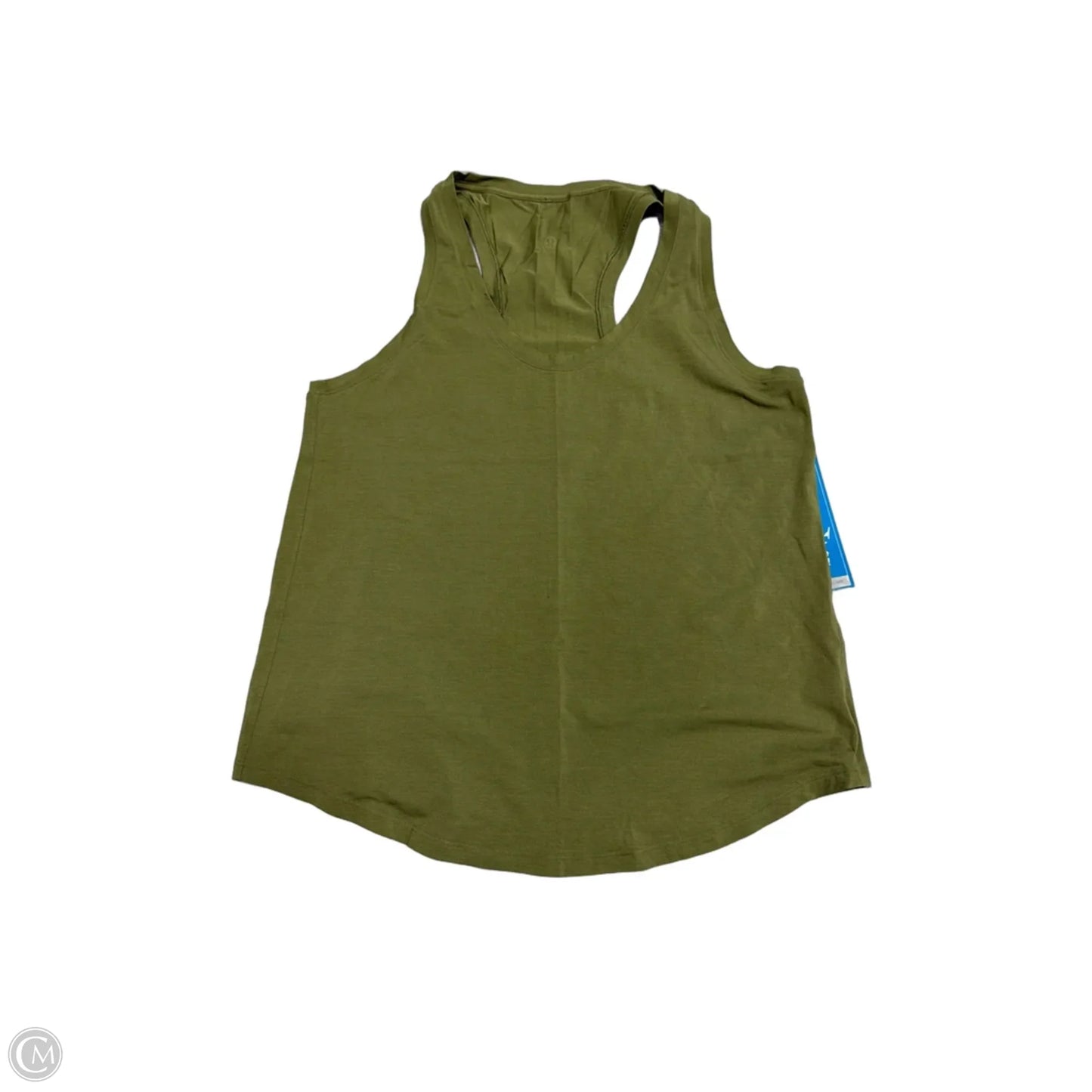 Athletic Tank Top By Lululemon In Green, Size: M
