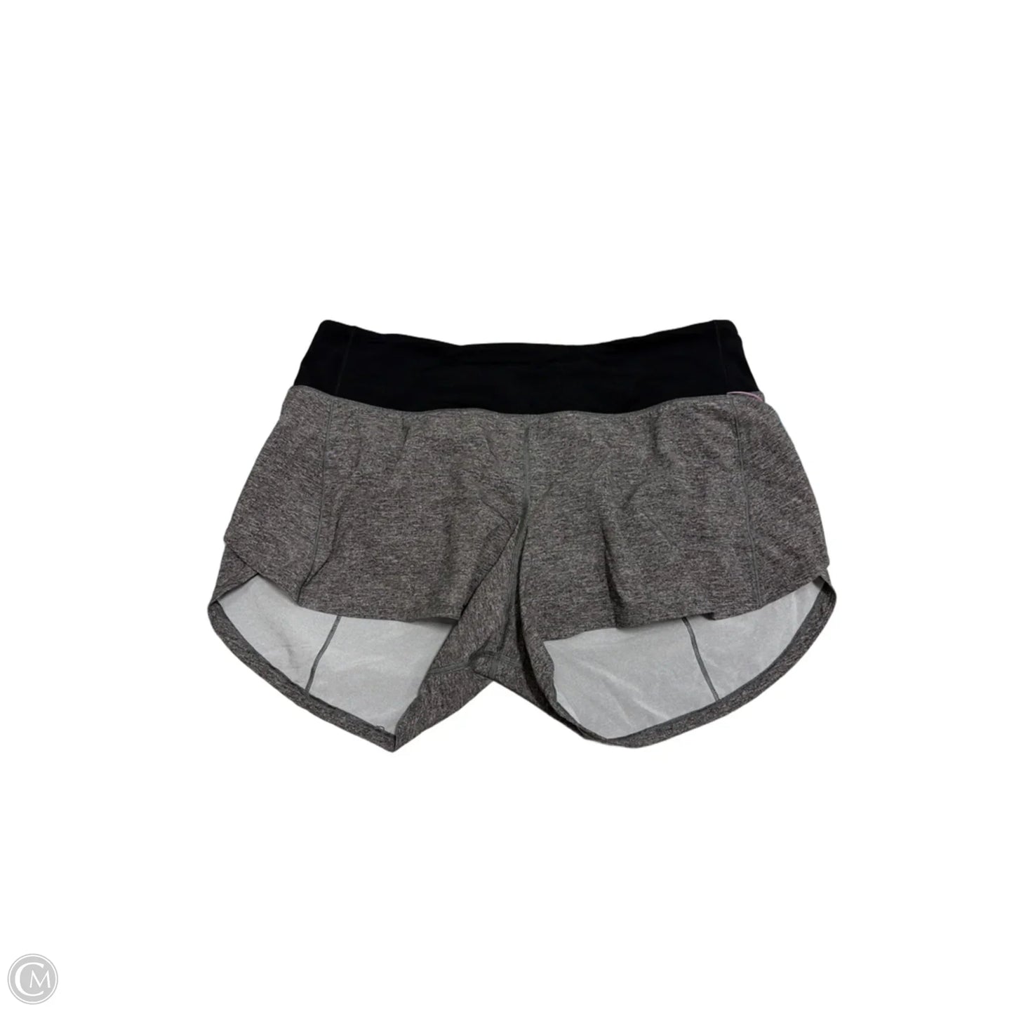 Athletic Shorts By Lululemon In Grey, Size: M