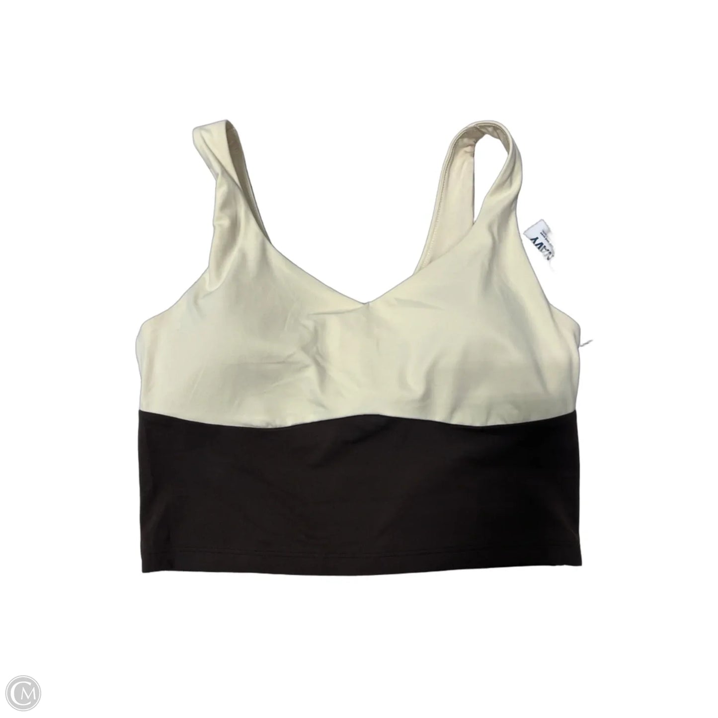 Athletic Pants 2pc By Old Navy In Brown & Cream, Size: M