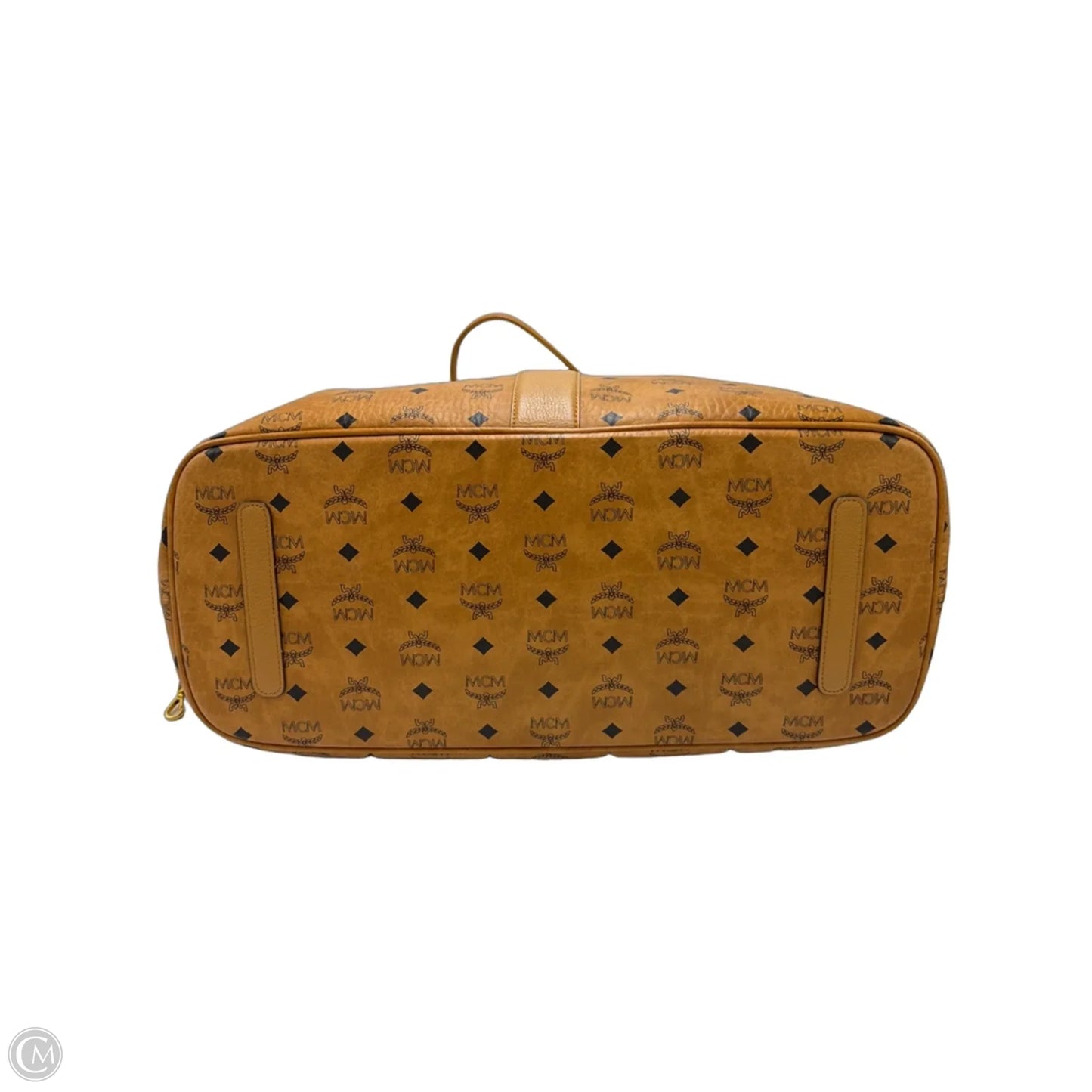 MCM Visetos Liz Reversible Shopper Tote + Pouchette Luxury Handbag